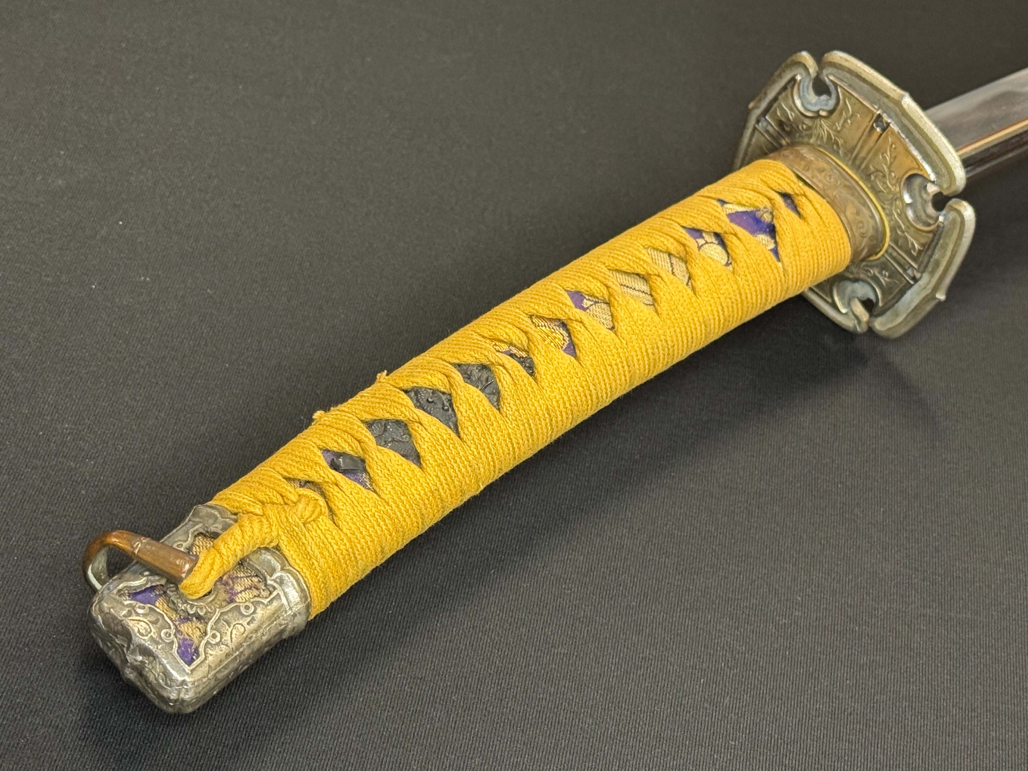 Antique Nihonto - Late Muromachi (500 years old) Katana with Tachi Koshirae, signed Sukemitsu, NBTHK Certified