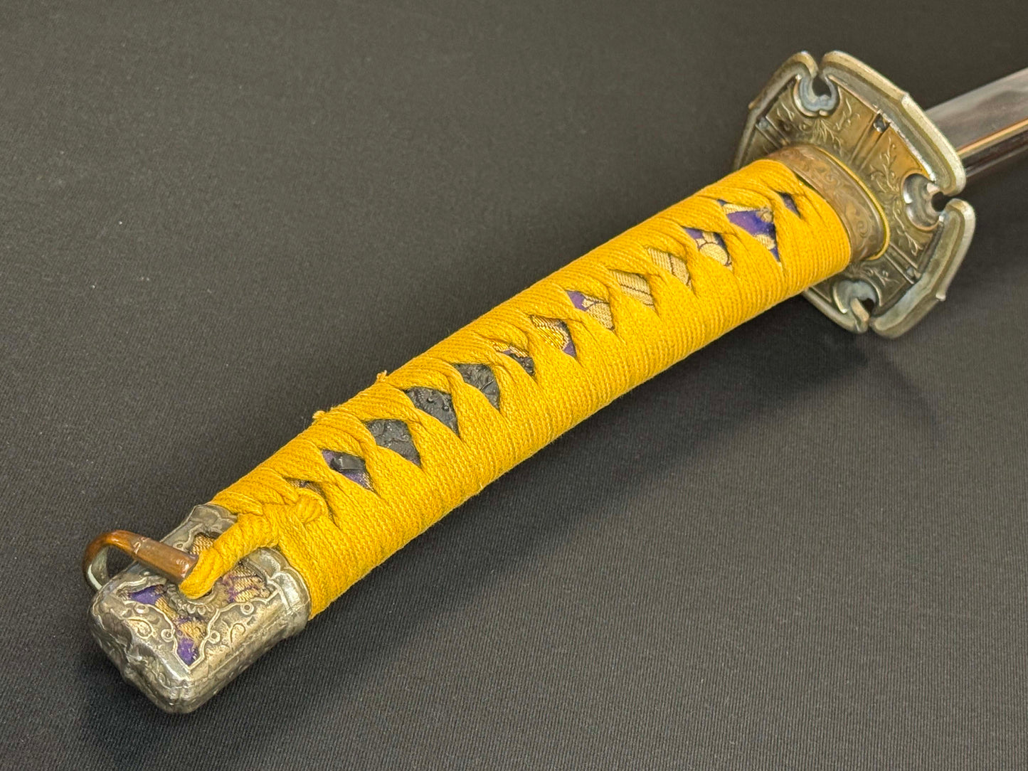 Antique Nihonto - Late Muromachi (500 years old) Katana with Tachi Koshirae, signed Sukemitsu, NBTHK Certified