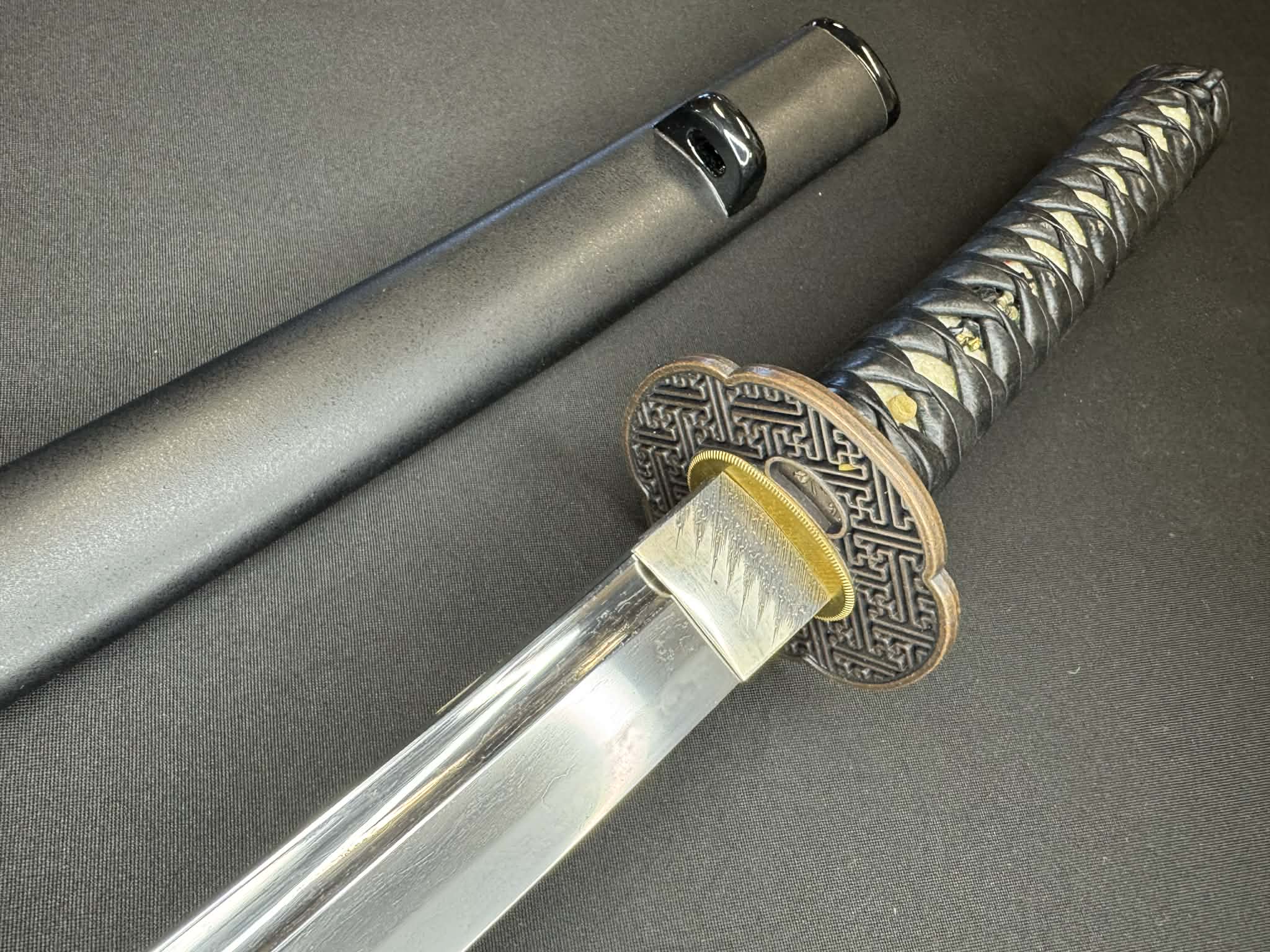 Antique Nihonto - Late Muromachi (500 years old) Katana in Iaido-Ready Koshirae, NBTHK Attributed to Taira Takada
