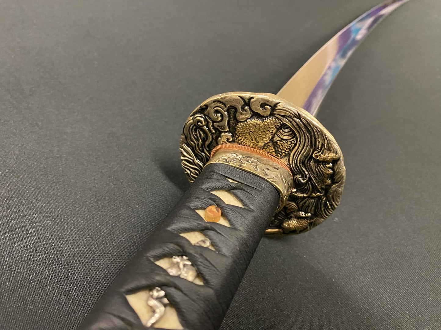 USED REPROFILED TO NIKU BEVEL Cloudhammer Katana - okissaki Silver Dragon - sx105v