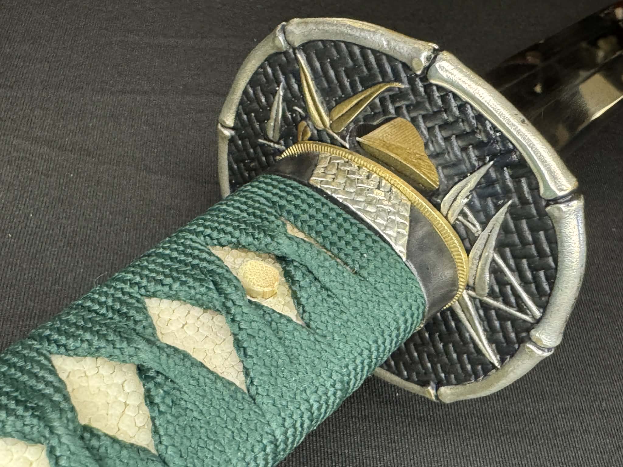 Legacy Steel Bamboo Iris Reaper Wakizashi  - 1095 Clay Tempered Shobu Zukuri Suguha