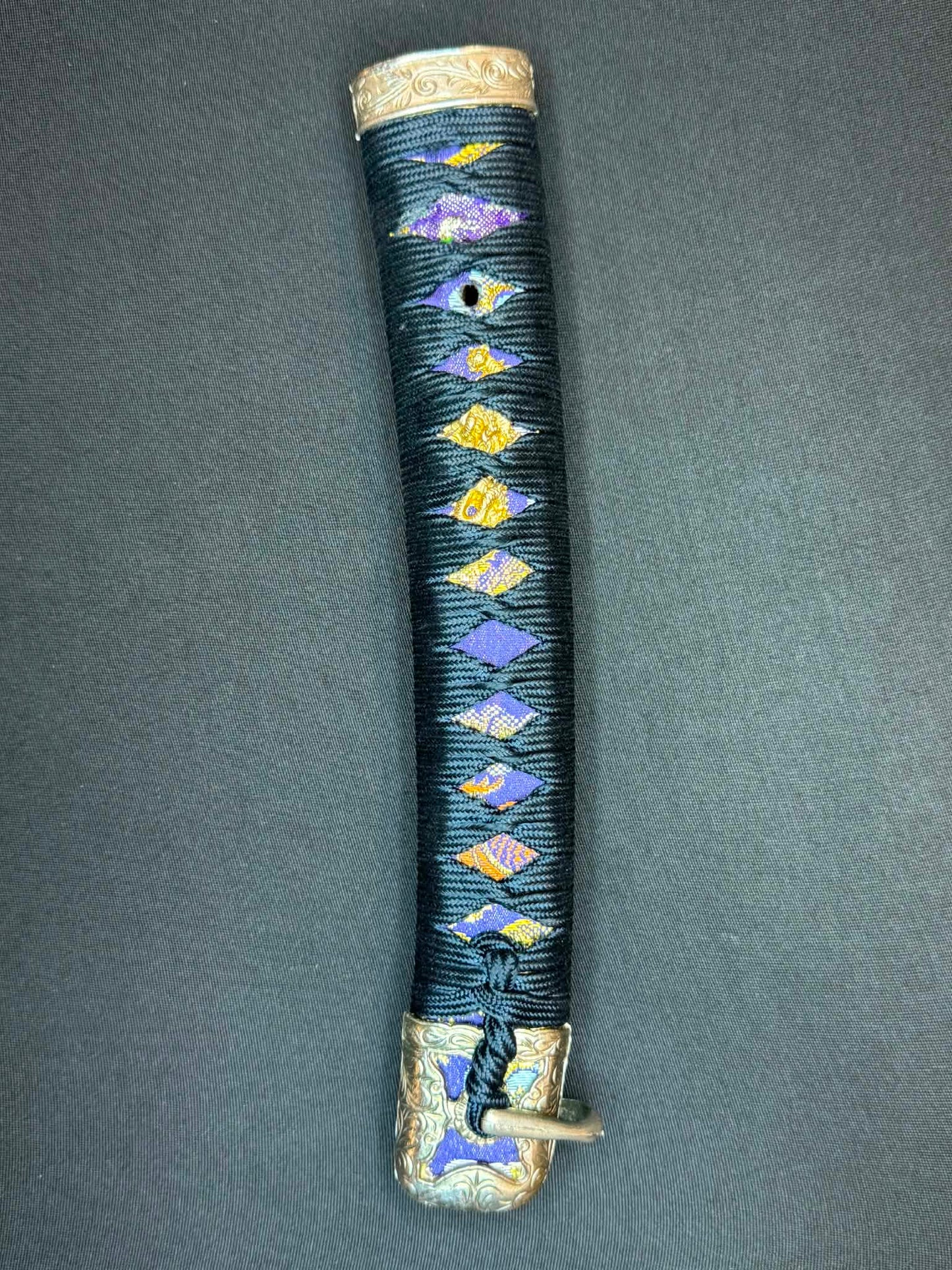 Antique Nihonto - Possible BATTLE DAMAGE Katana in Tachi Koshirae, signed Kunimune (unverified)