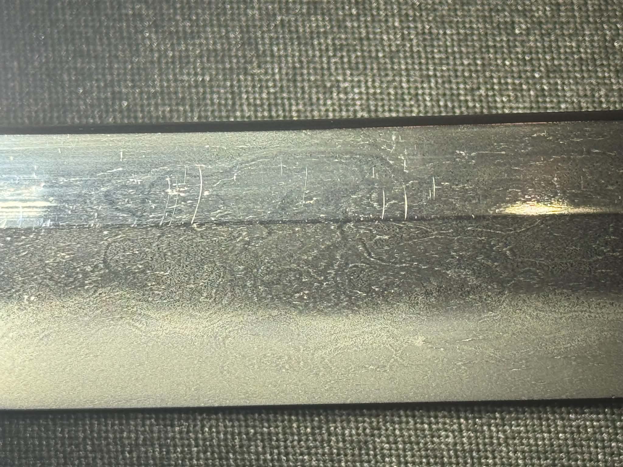 Antique Nihonto - Wakizashi in Koshirae, possible hidden Christian Tsuba