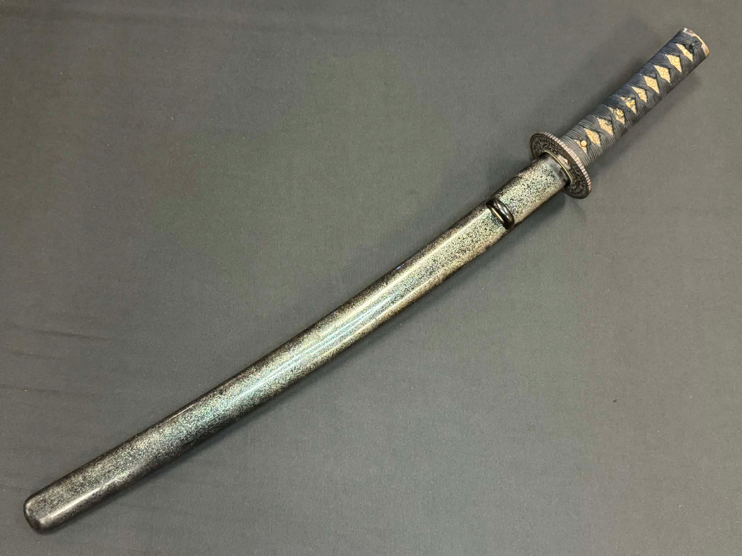 Antique Nihonto - Wakizashi in Koshirae with Dragon Nanban Tsuba