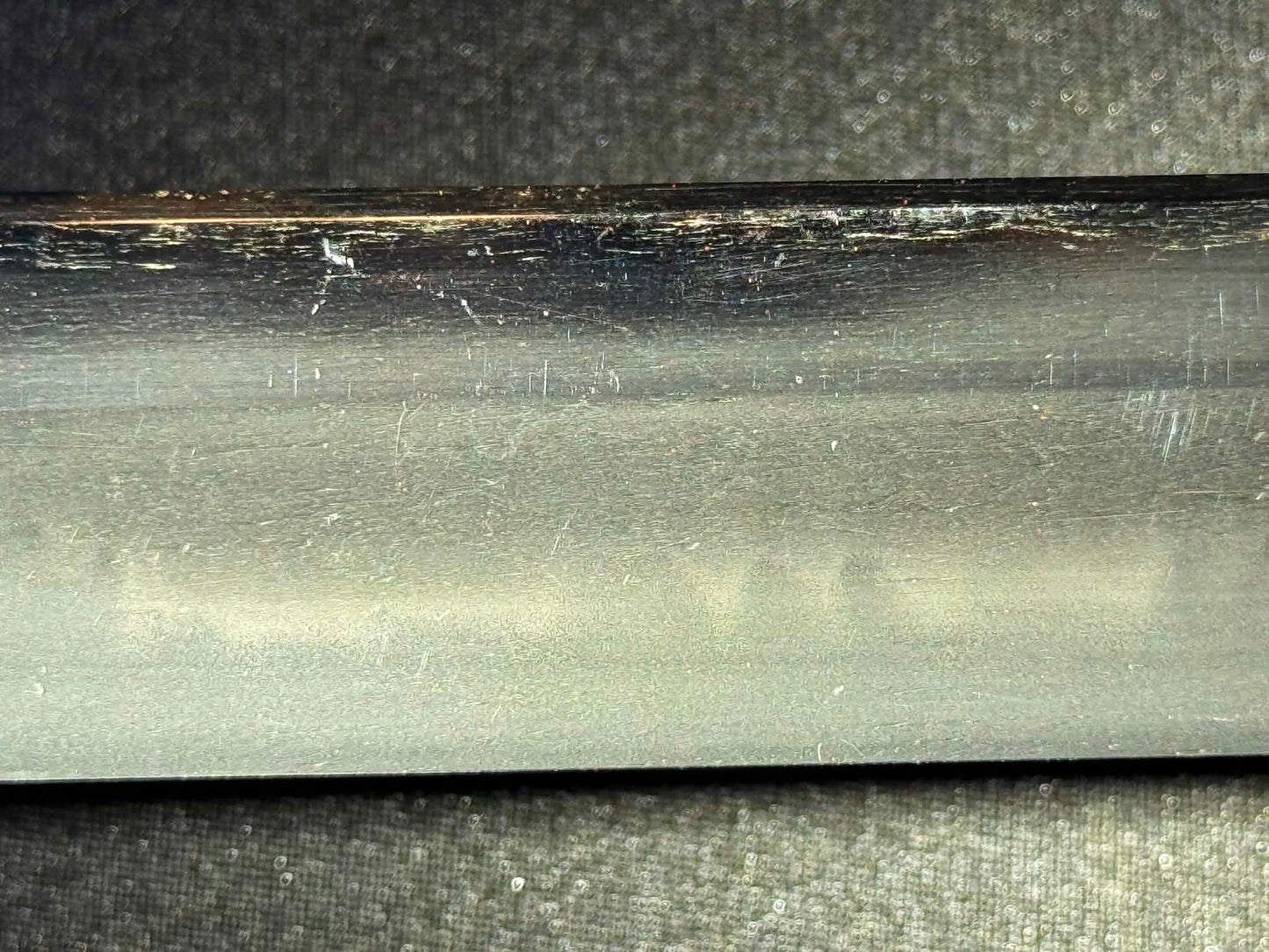 Antique Nihonto - Daishou Katana (NBTHK attributed to Fujiwara Takada) and Wakizashi (NBTHK attributed to Echizen Seki) in Handachi Koshirae