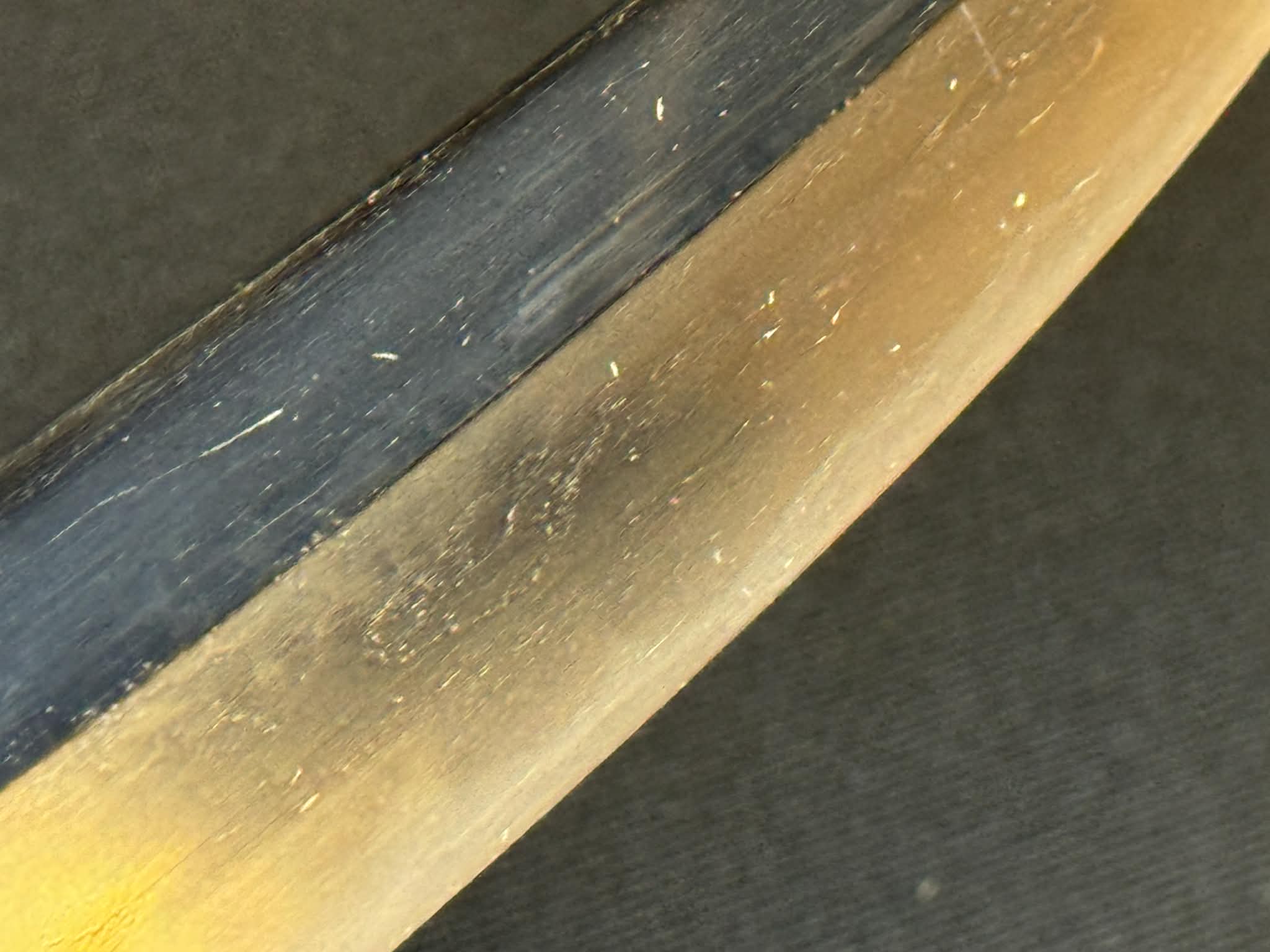 Antique Nihonto - Late Muromachi (450-500 years old) Nagamaki Naoshi Katana, signed Mitsunaga - NBTHK attributed to Mino Senjuin