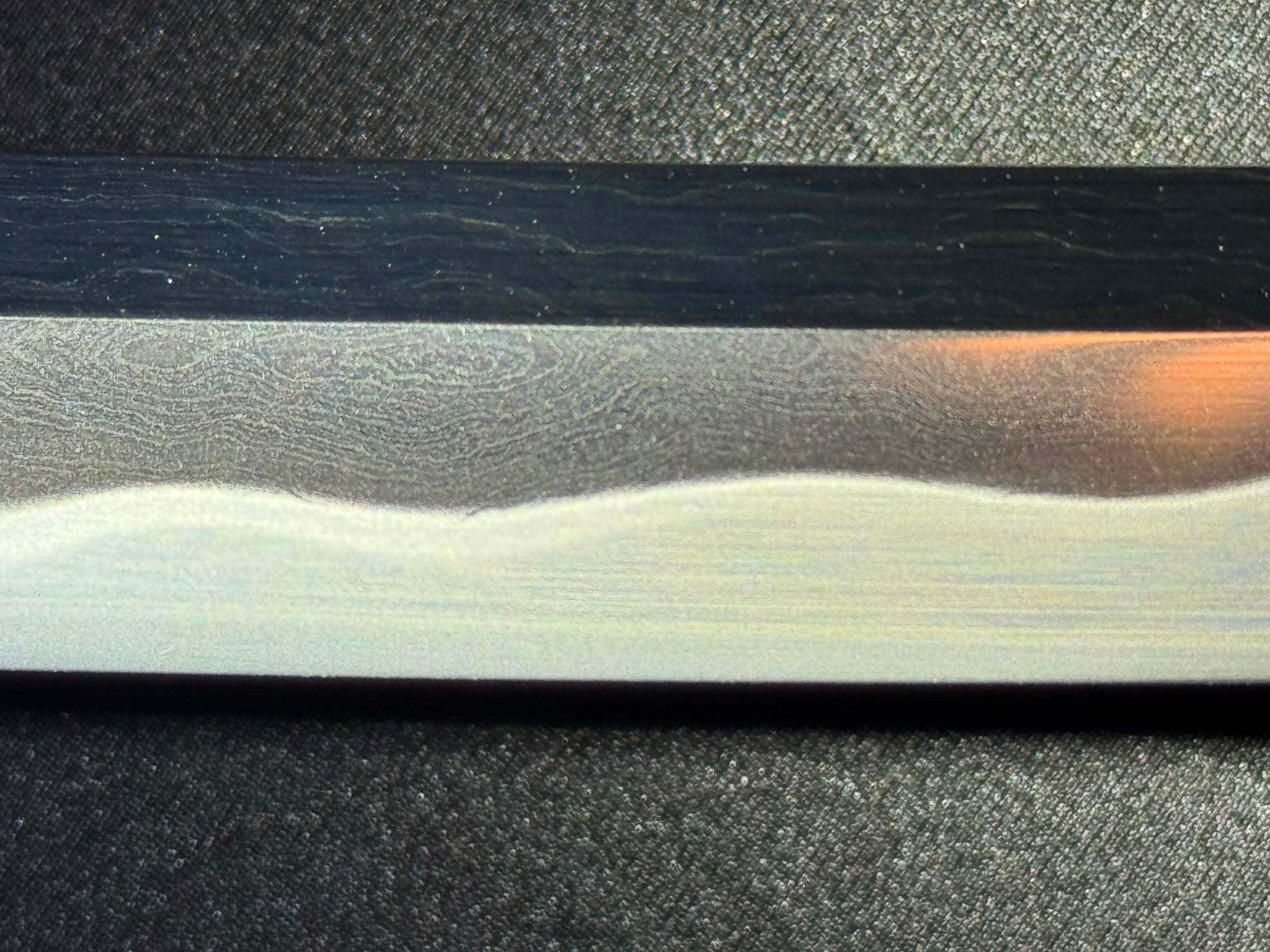 Masterwork Phoenix Armory Katana - Scarlet Vanguard Handachi Folded Steel