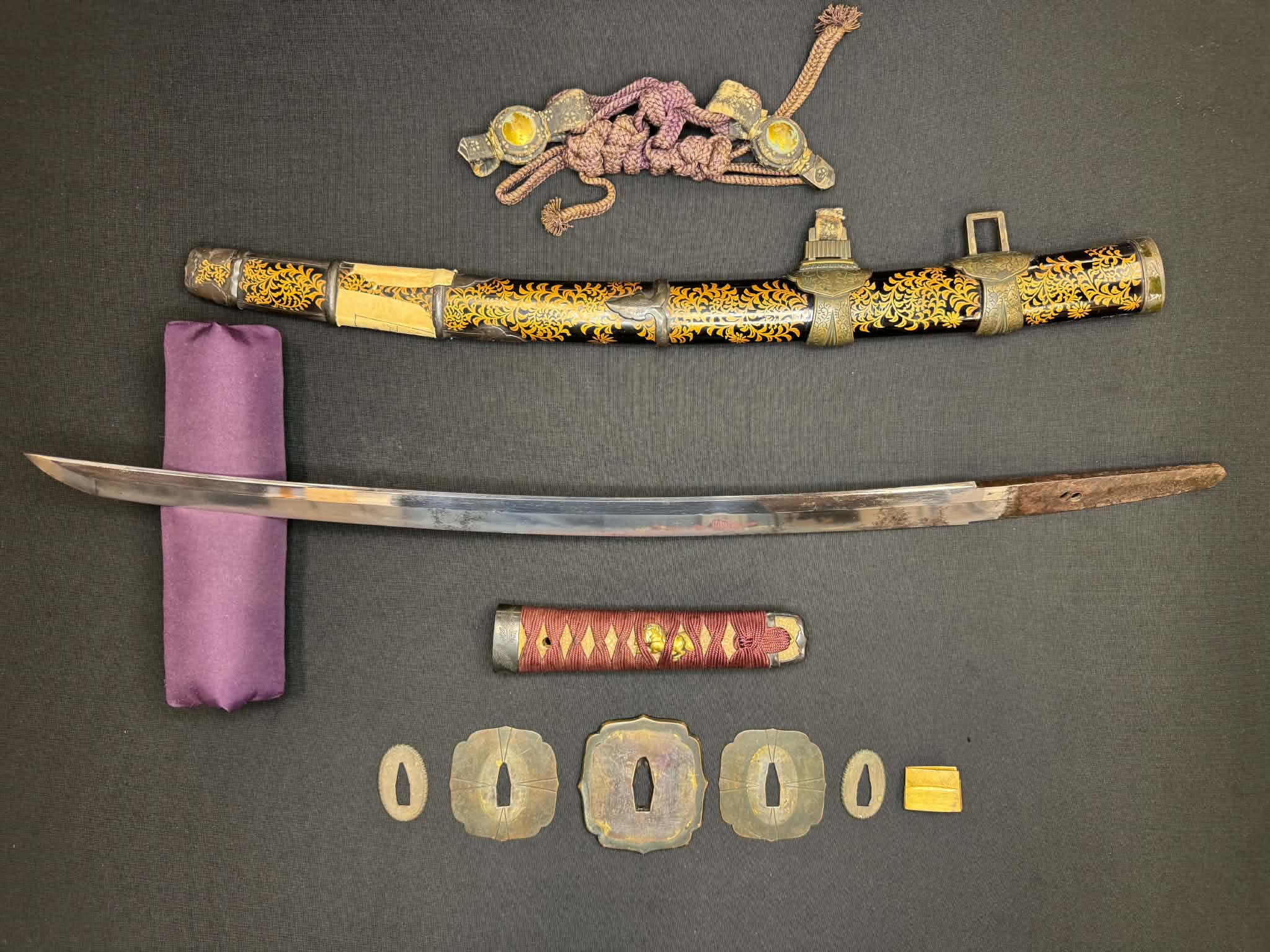 Antique Nihonto - Wakizashi in kodachi Koshirae with WW2 surrender tag
