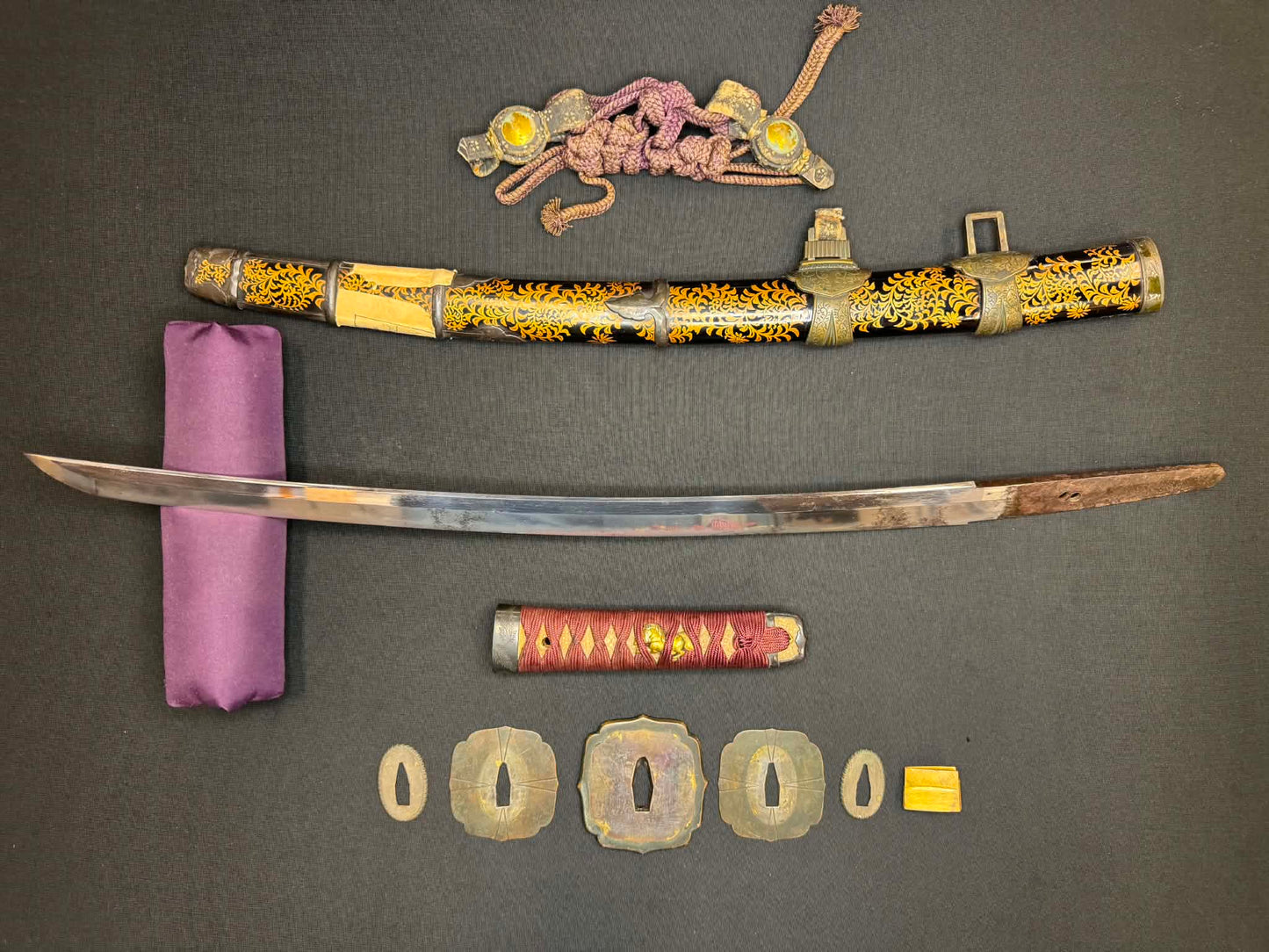 Antique Nihonto - Wakizashi in kodachi Koshirae with WW2 surrender tag