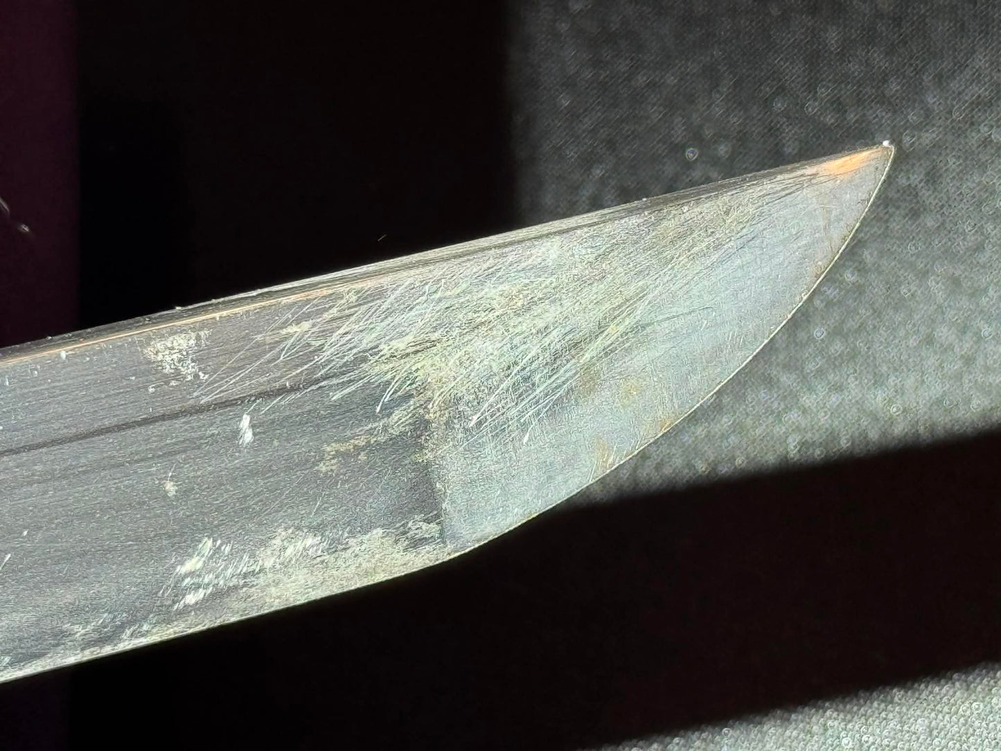 Antique Nihonto - Katana in Tachi Koshirae, signed Shinano no Kami Kunihiro Saku (unverified)