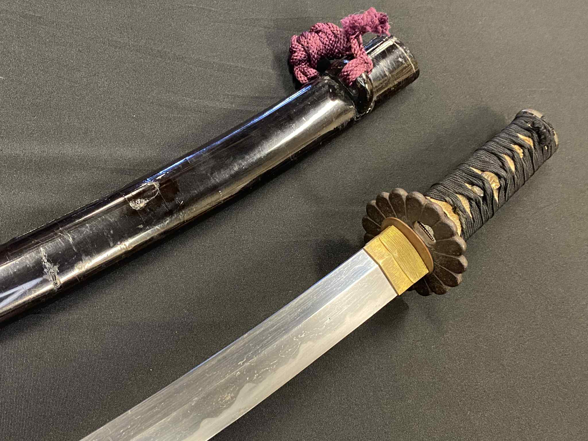 Antique Nihonto - Wakizashi in Koshirae- Late Muromachi Period (4-500 years old)
