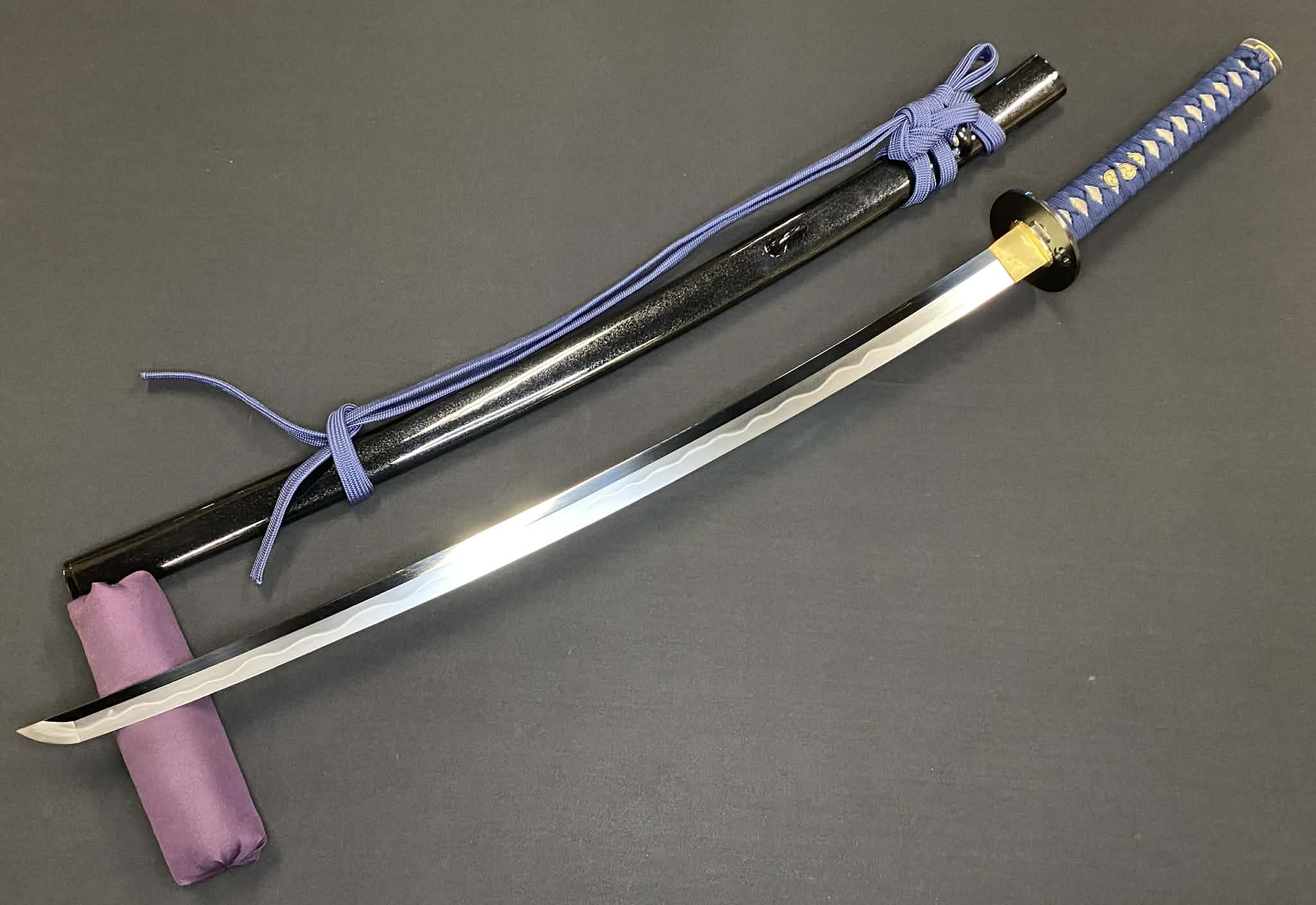 Masterwork Phoenix Armory Katana - Sky Mitsudomoe