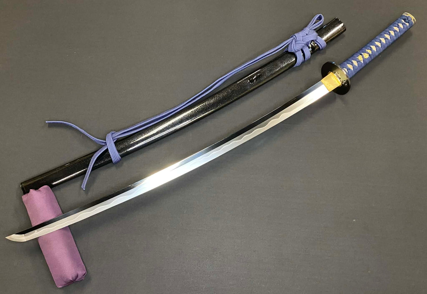 Masterwork Phoenix Armory Katana - Sky Mitsudomoe