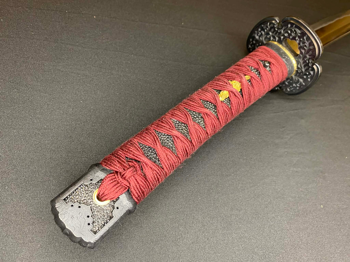 Masterwork Phoenix Armory Katana - Dawn Vanguard Handachi Folded Steel