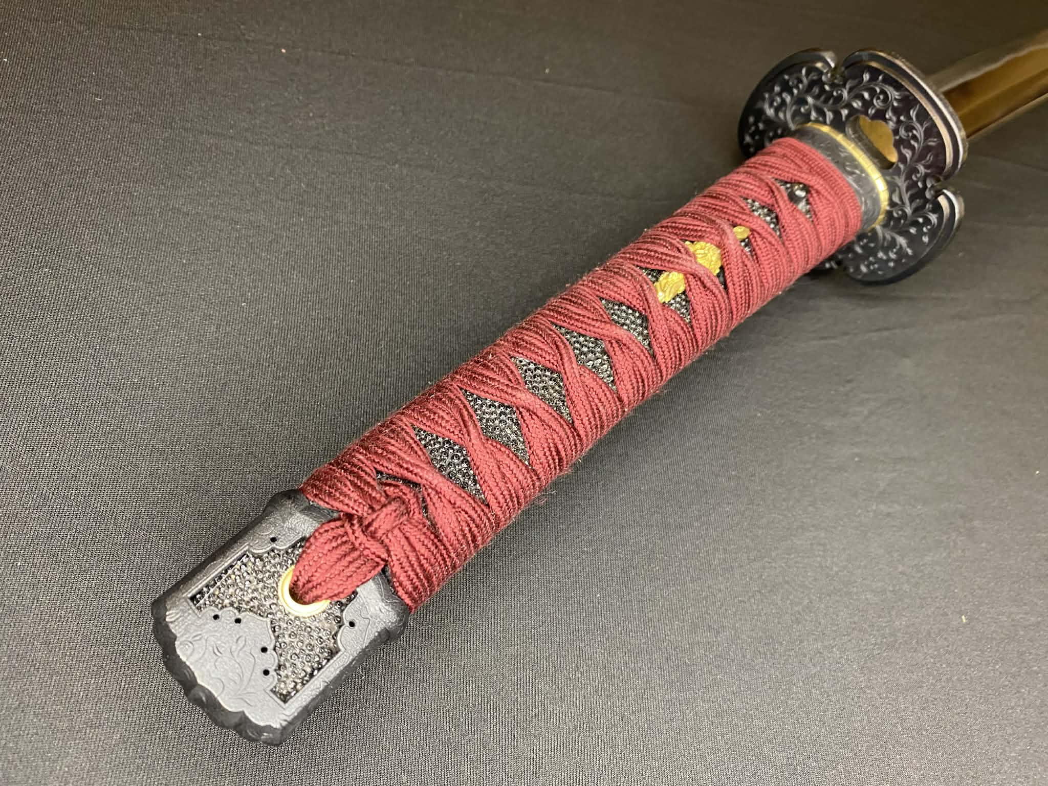 Masterwork Phoenix Armory Katana - Dawn Vanguard Handachi Folded Steel