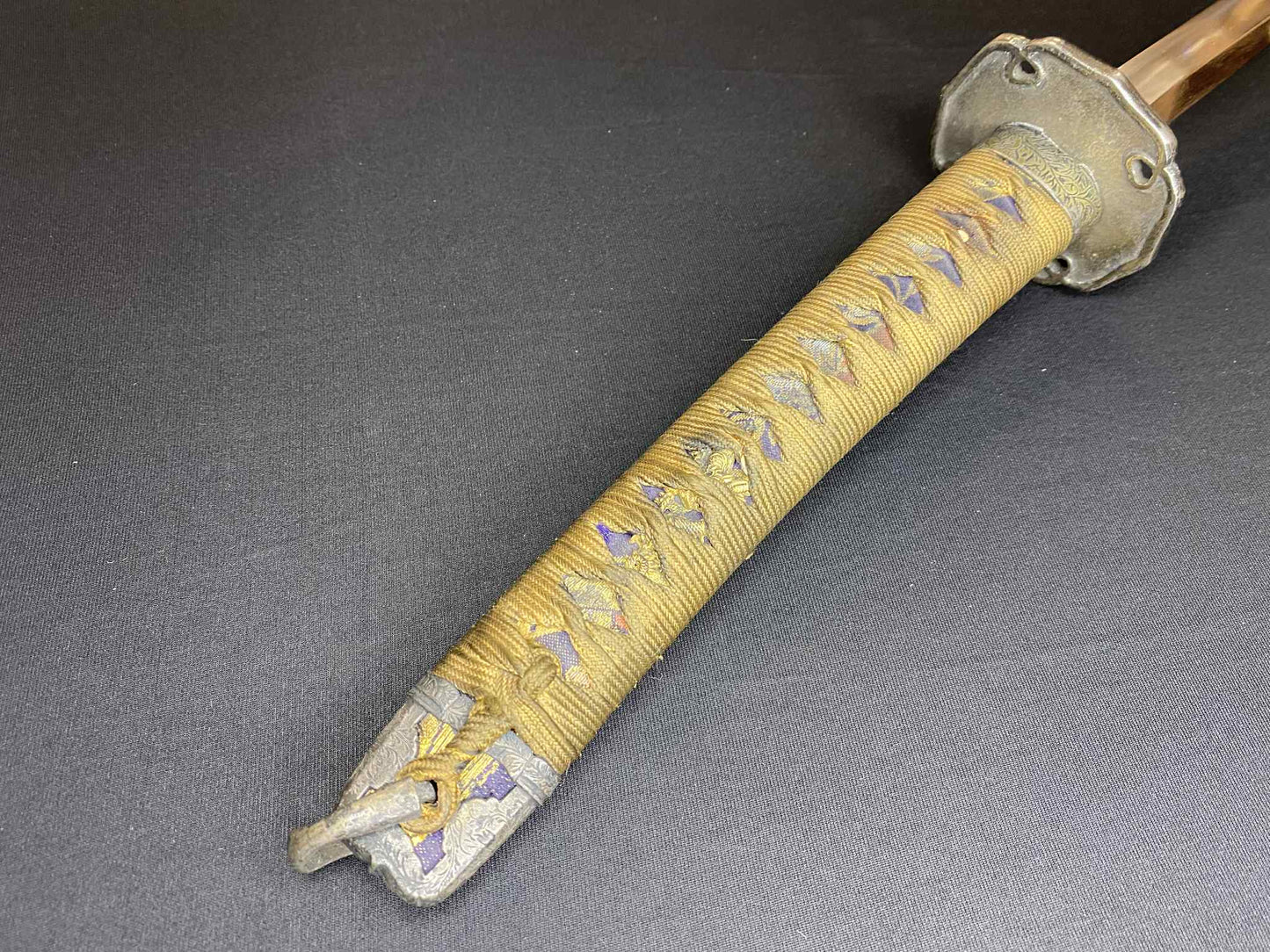 Antique Nihonto - Katana with Tachi Koshirae - Muramachi (5-600 years old) - NBTHK Attributed to Uda