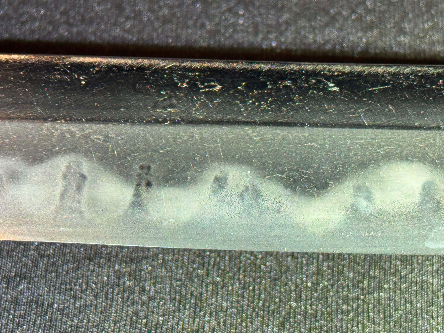 Antique Nihonto - Long Wakizashi in blButterfly Koshirae