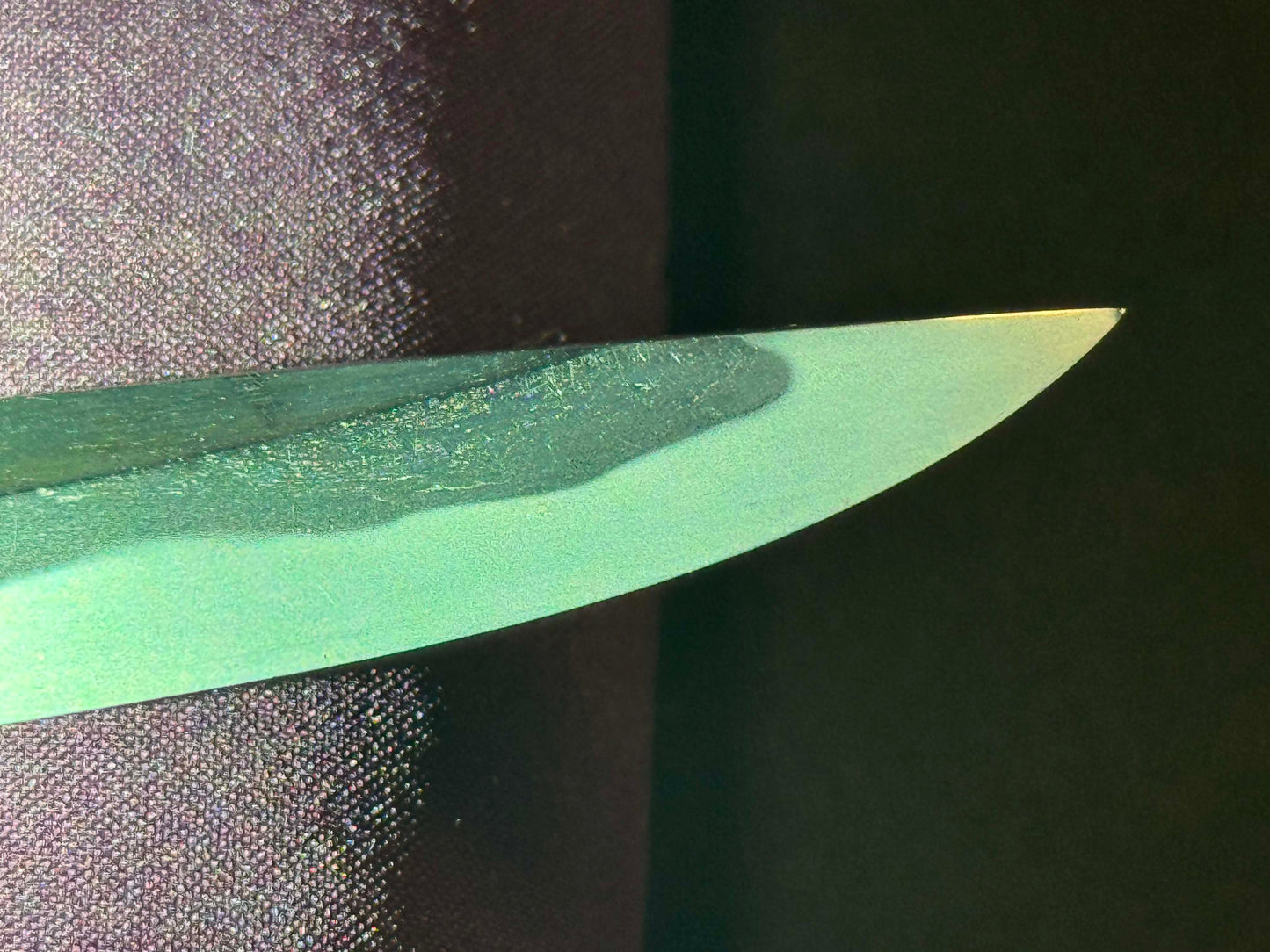 Antique Nihonto - Meiji (100 years old) Tanto in Koshirae, NTHK attributed to Den Kyo Munechika