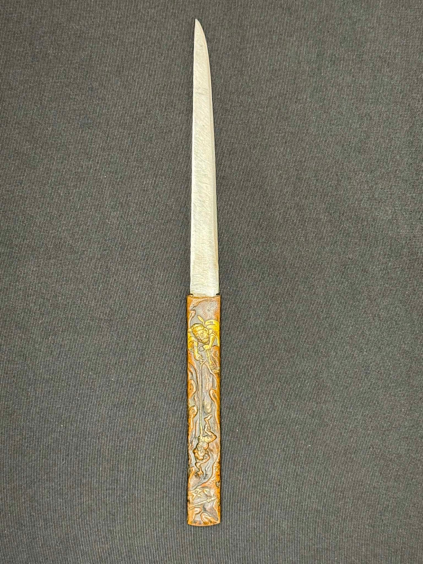 Antique Nihonto - Wakizashi in Koshirae, signed Kanetsun (unverified)