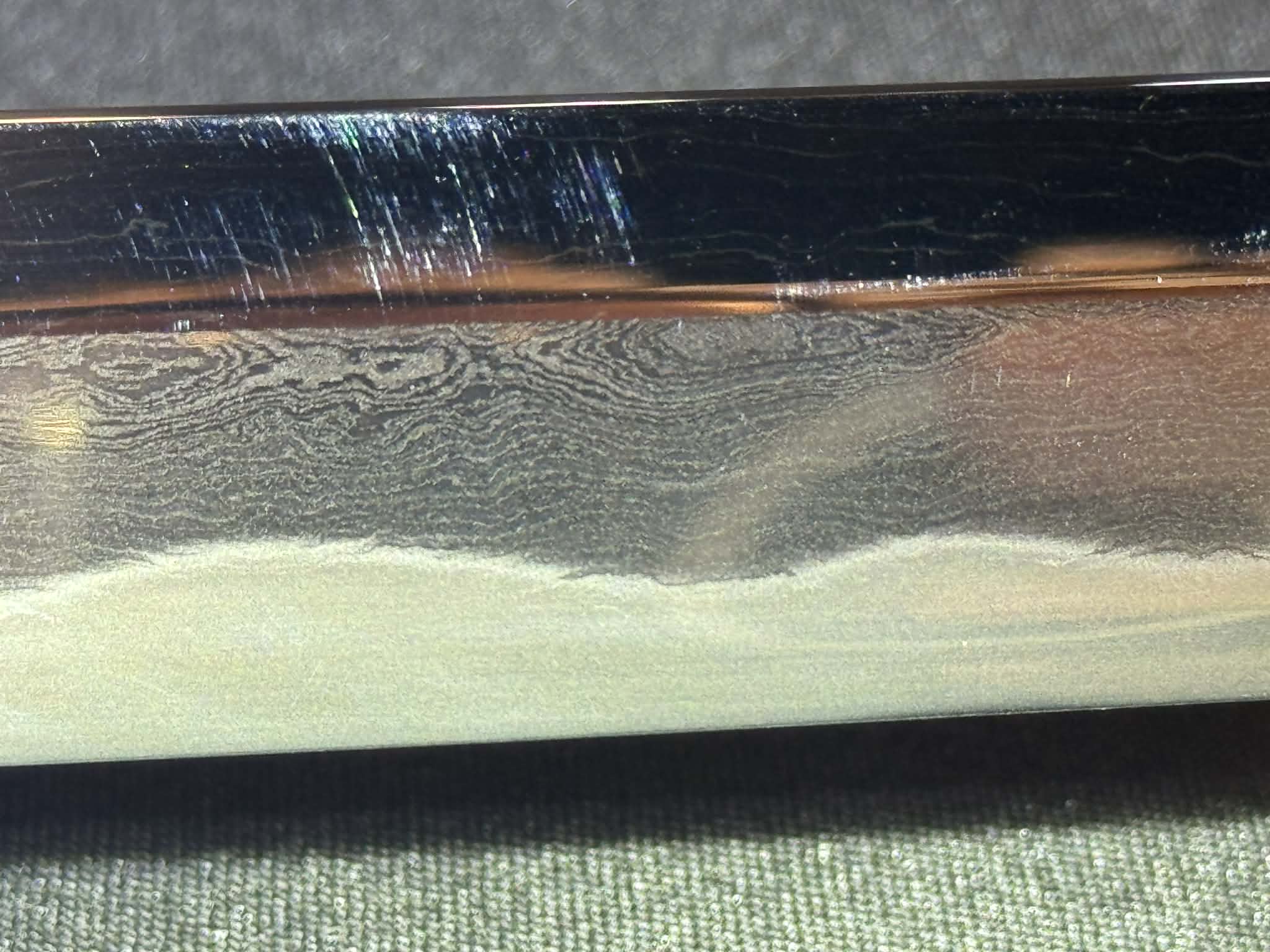 Masterwork Phoenix Armory Katana - Sky Vanguard Handachi Folded Steel