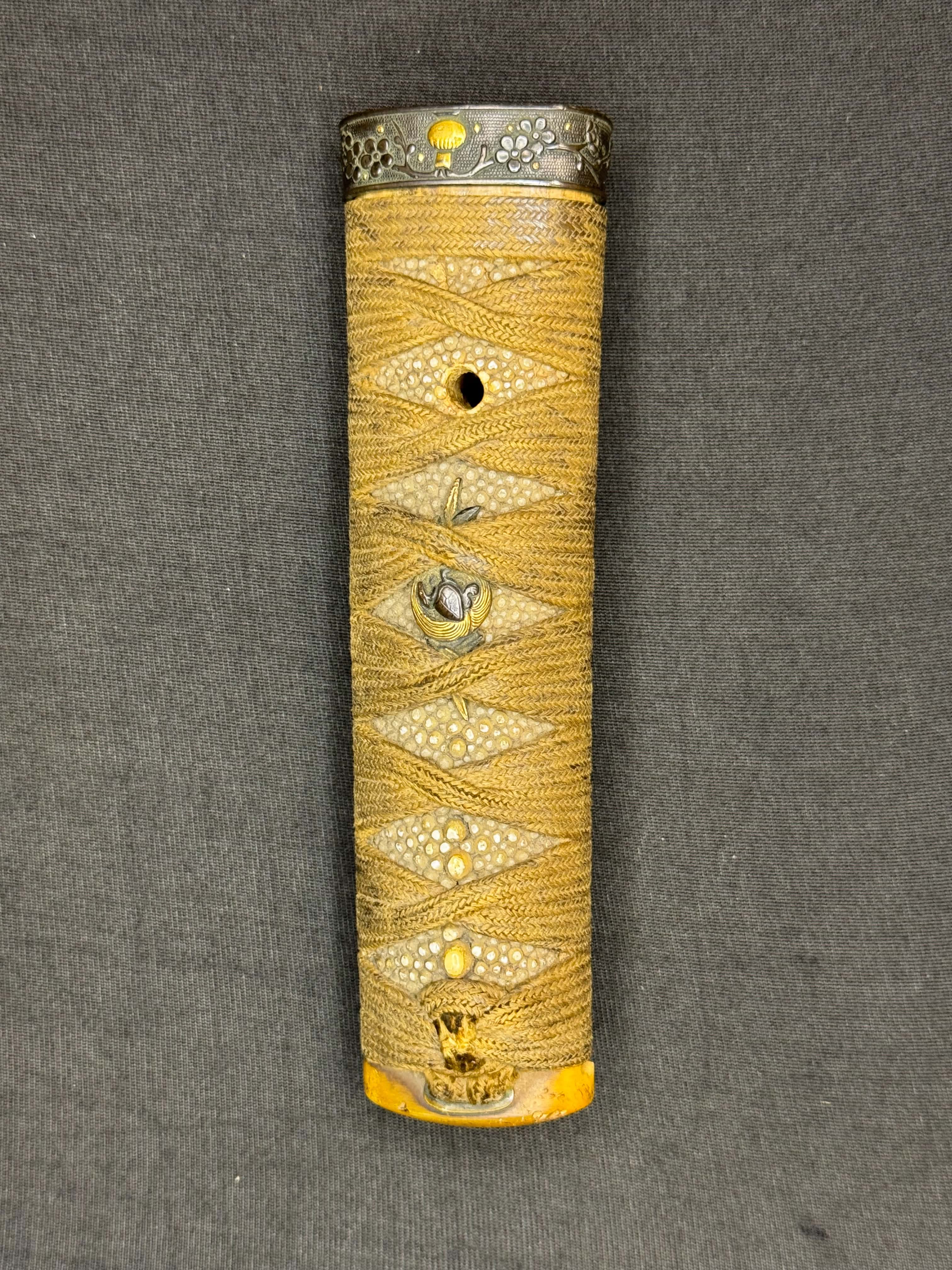 Antique Nihonto - Naginata Naoshi Wakizashi in Koshirae
