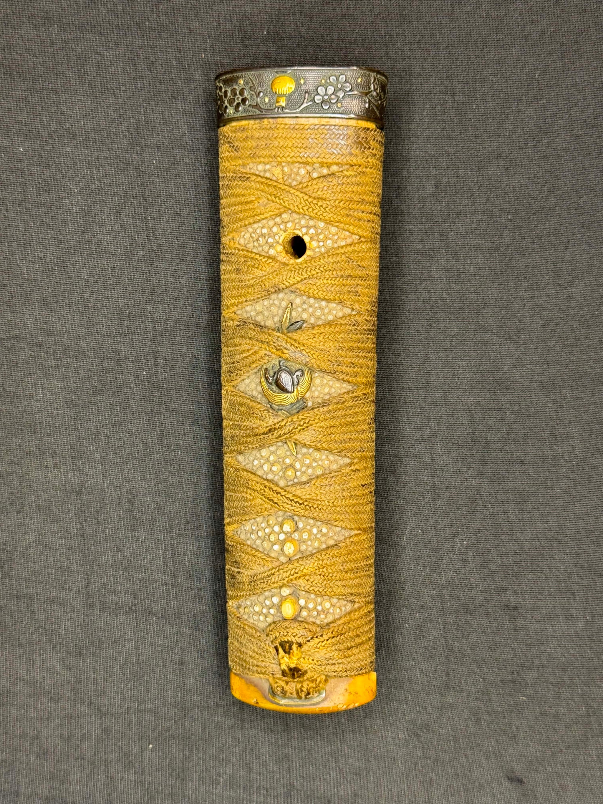 Antique Nihonto - Naginata Naoshi Wakizashi in Koshirae