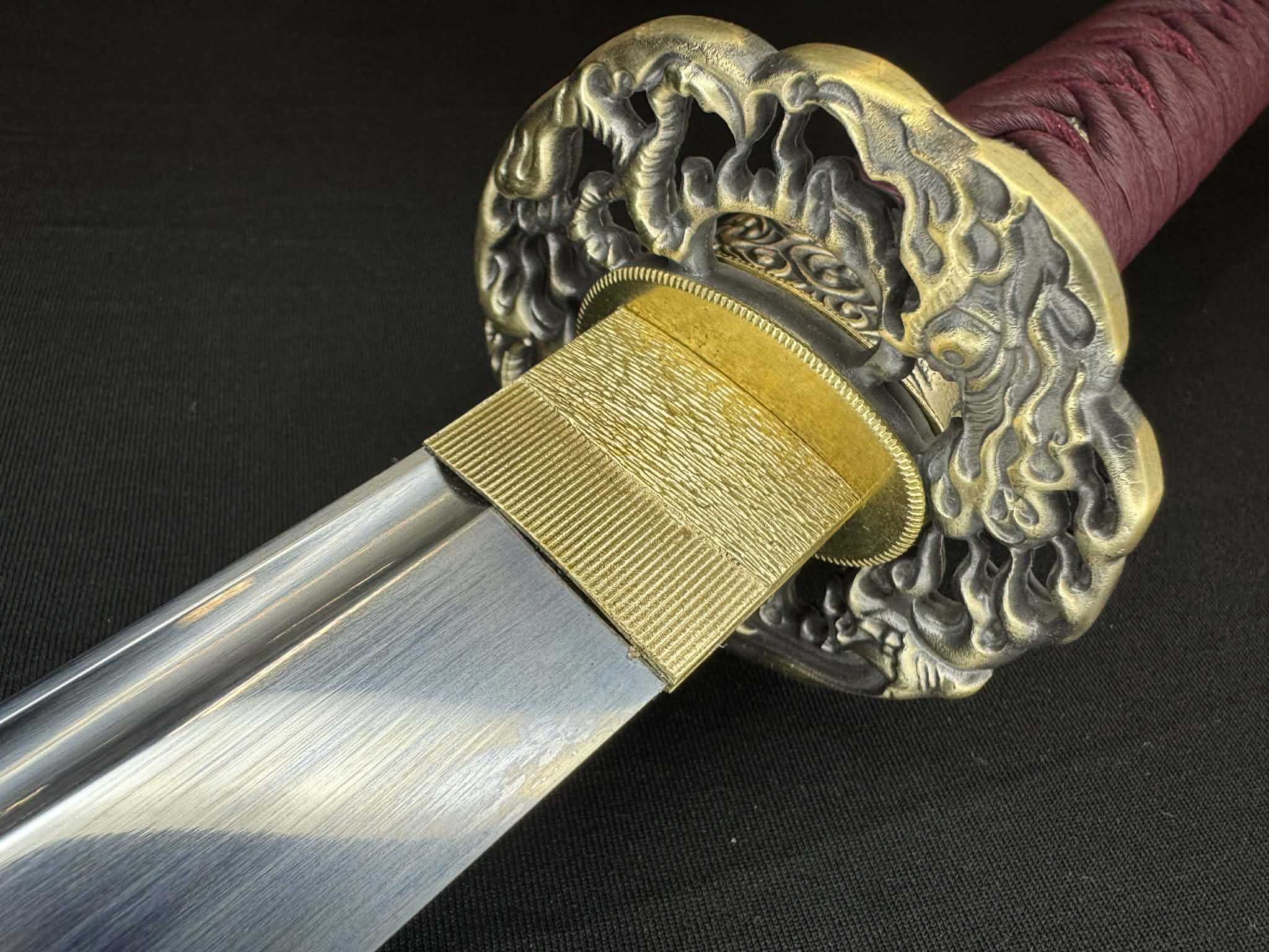 KARUMIN-Foreve様 Cloudhammer Surging Dragon Katana - s5 low molybdenum Taiwan