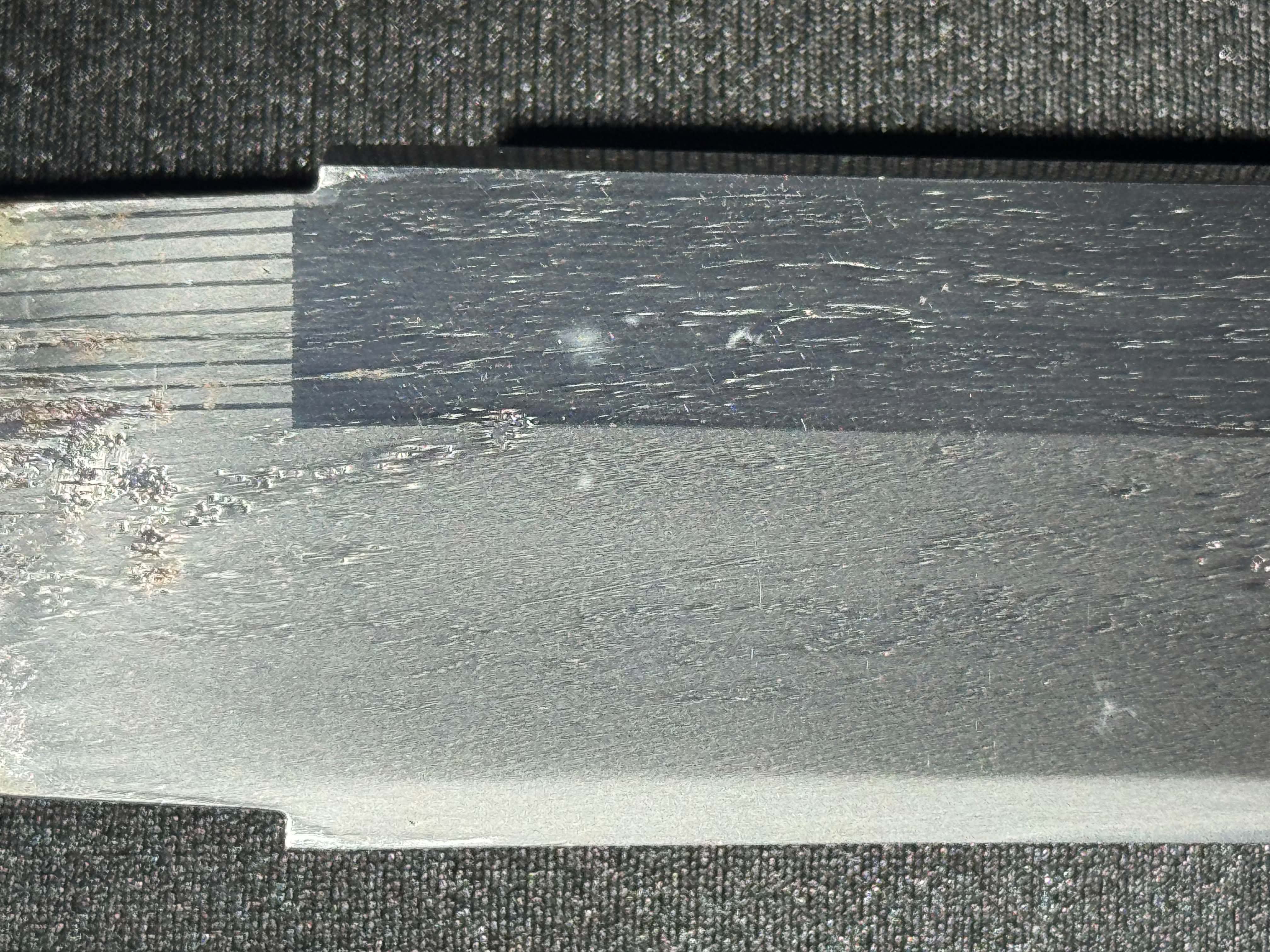 CONSIGNMENT Antique Nihonto - Wakizashi in Shirasaya, signed Settsu Ju Fujiwara Sadatsugu (unverified)