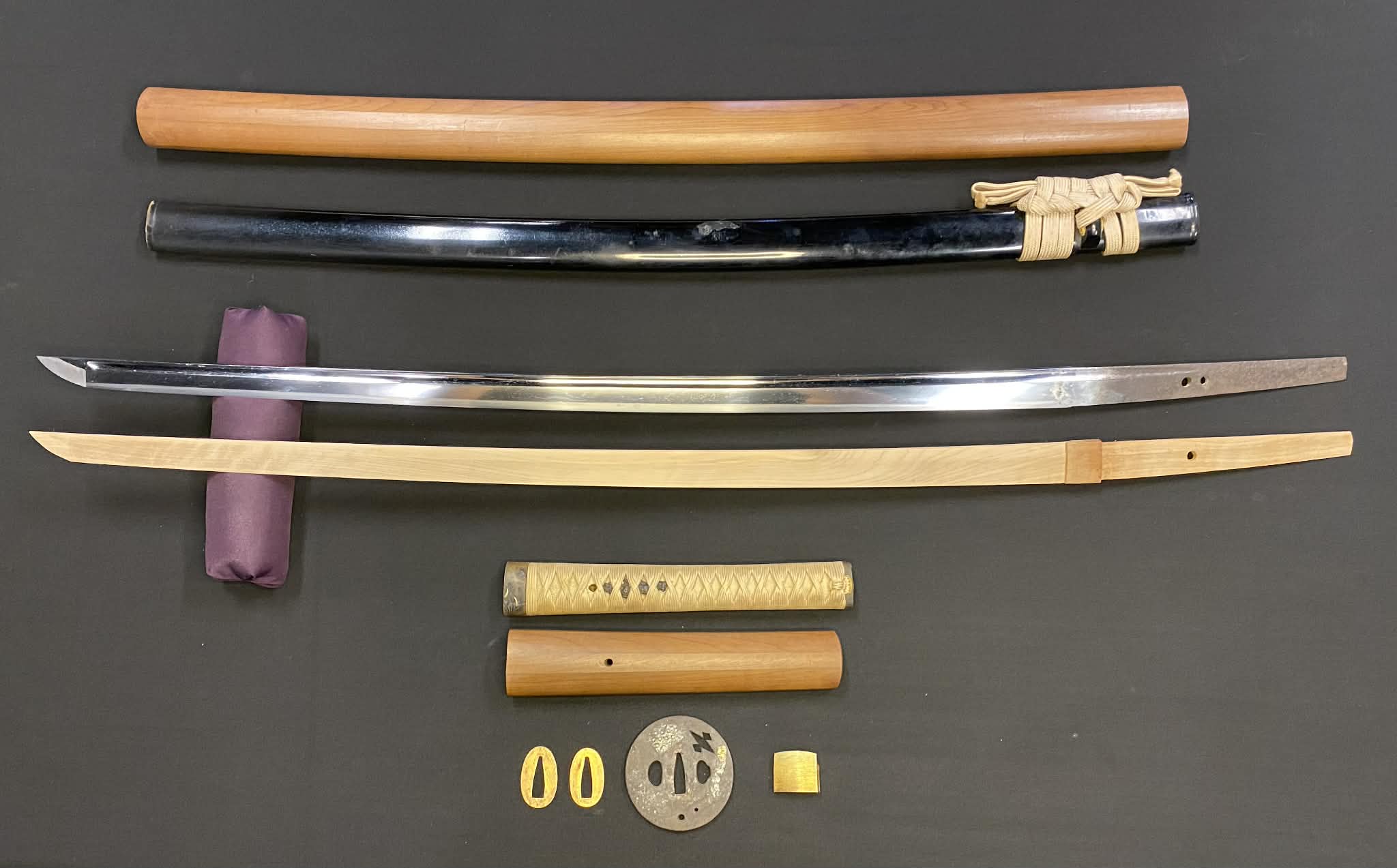 Antique Nihonto - Katana with iai Koshirae - signed Moritaka (unverified)