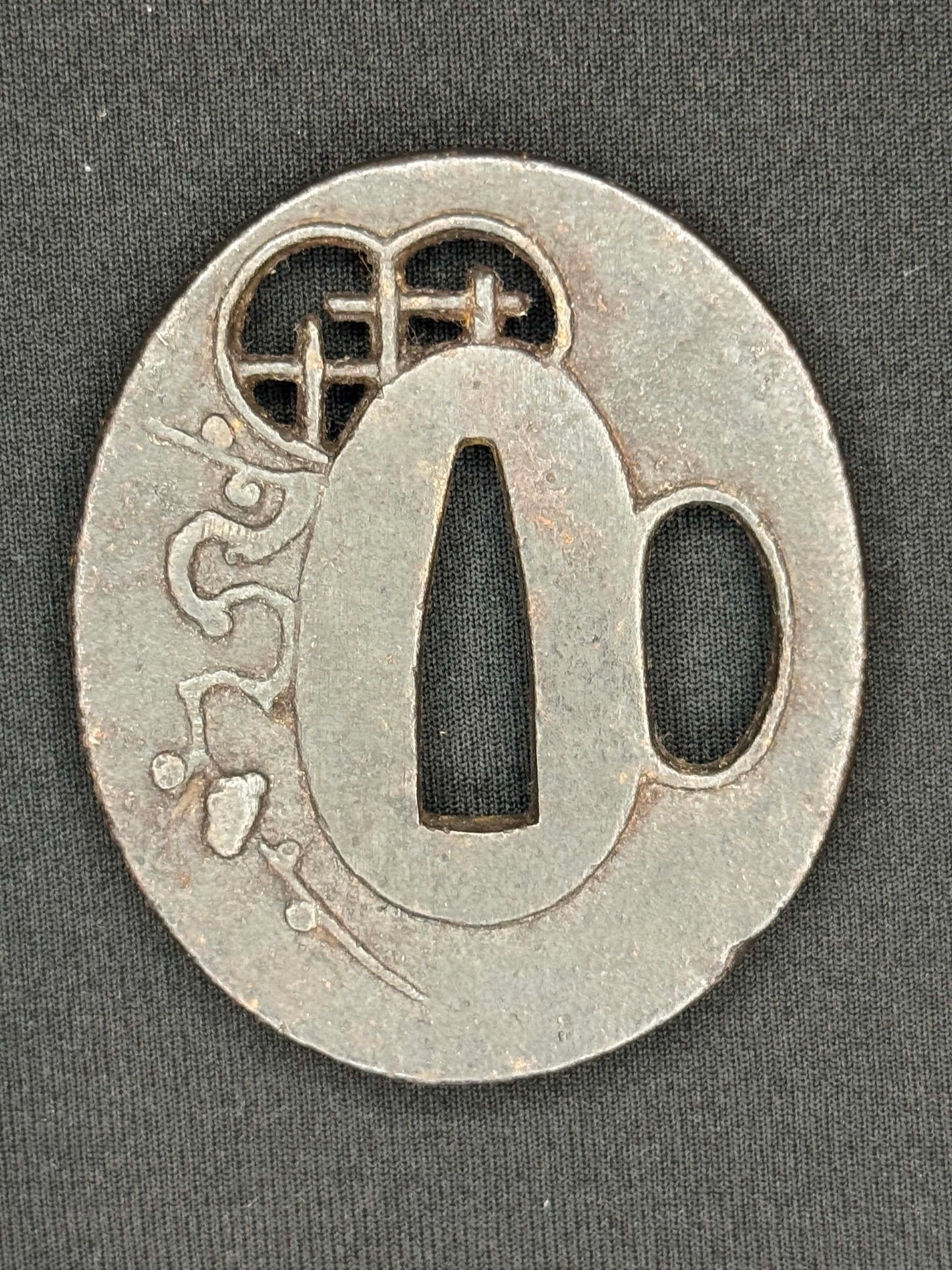 Antique Tsuba - possible Christian