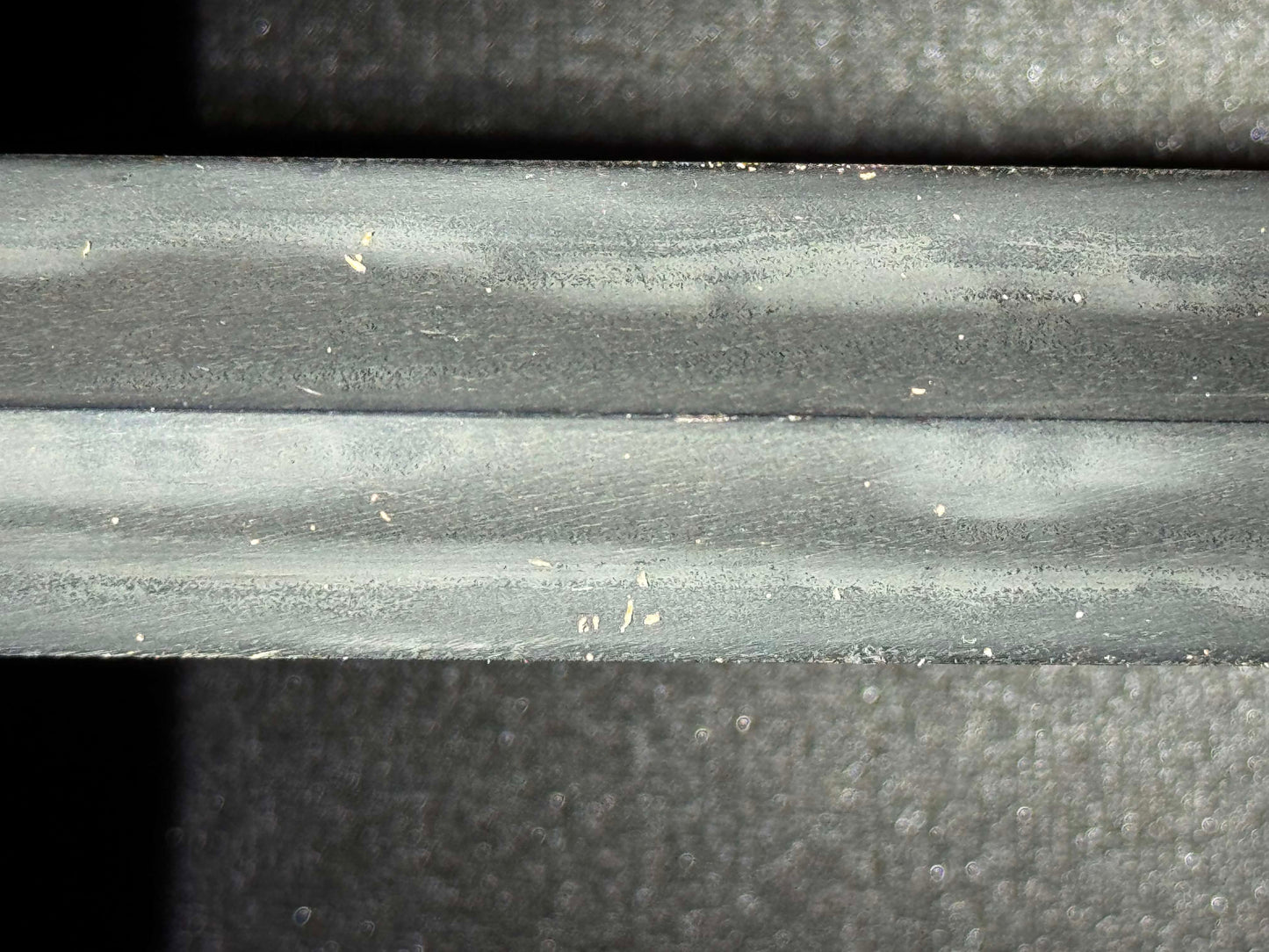 Antique Nihonto - Sankaku Yari in Shikomizue mounts (Stick Sword), signed -tsune