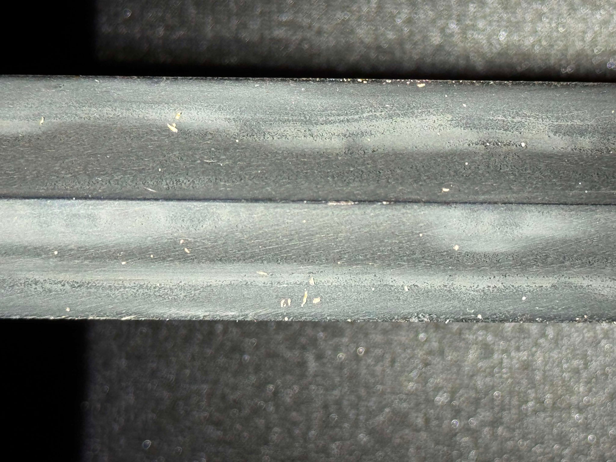 Antique Nihonto - Sankaku Yari in Shikomizue mounts (Stick Sword), signed -tsune