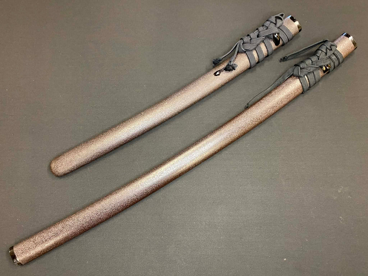 Antique Nihonto Unmatched Daishou - Katana and Wakizashi in Shirasaya with Koshirae