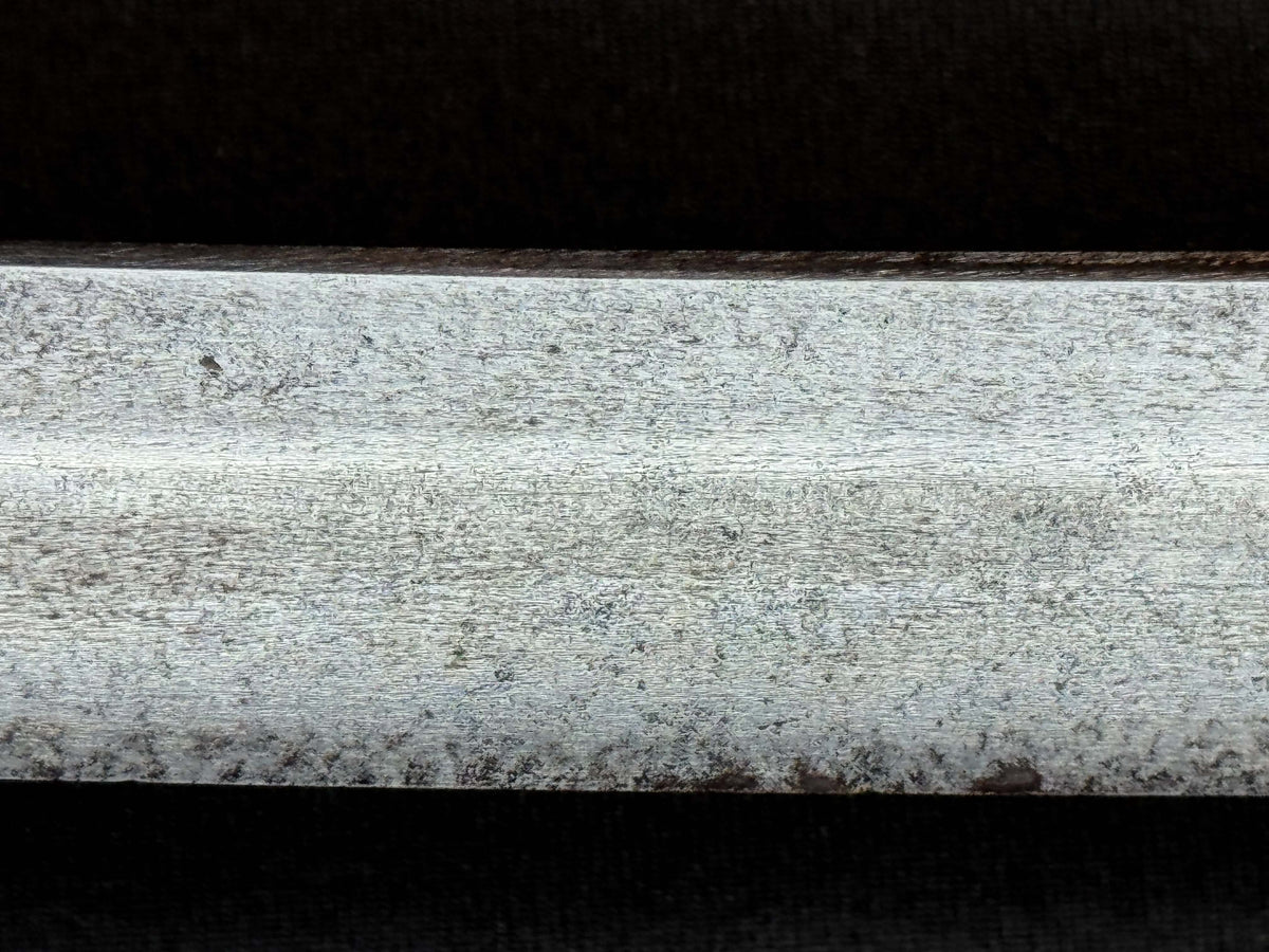 Antique Nihonto - Late Edo Wakizashi  with Shikomizue mounts (Stick Sword)