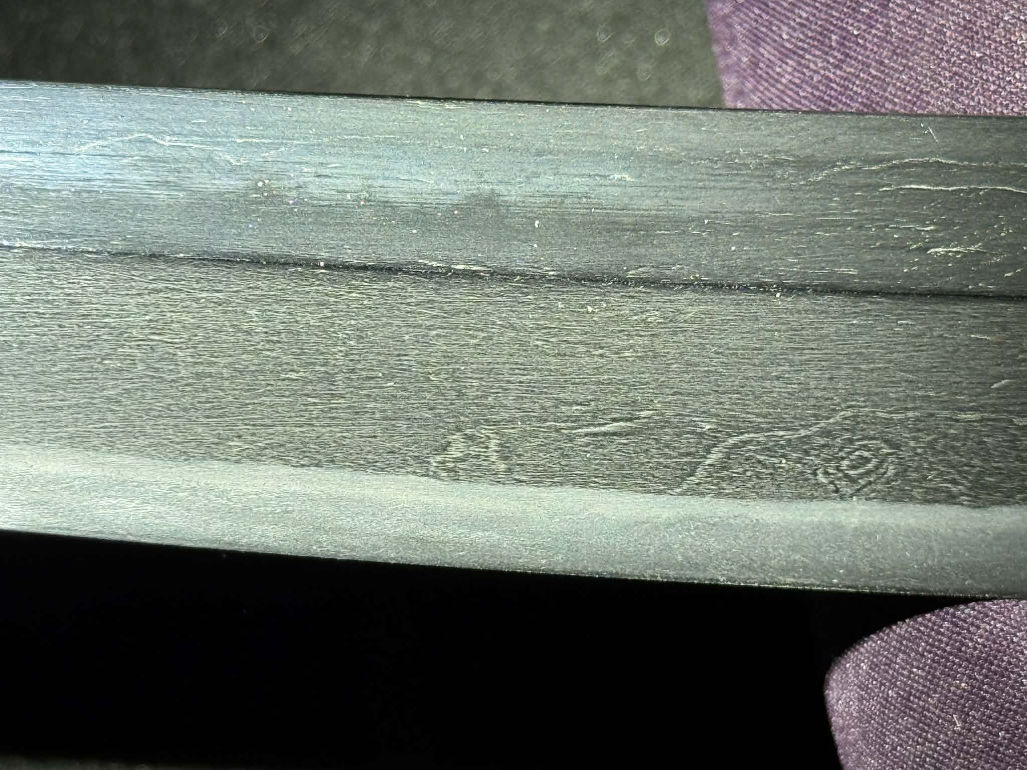 Antique Nihonto - Katana in shirasaya - signed Fujyuhiro (unverified)