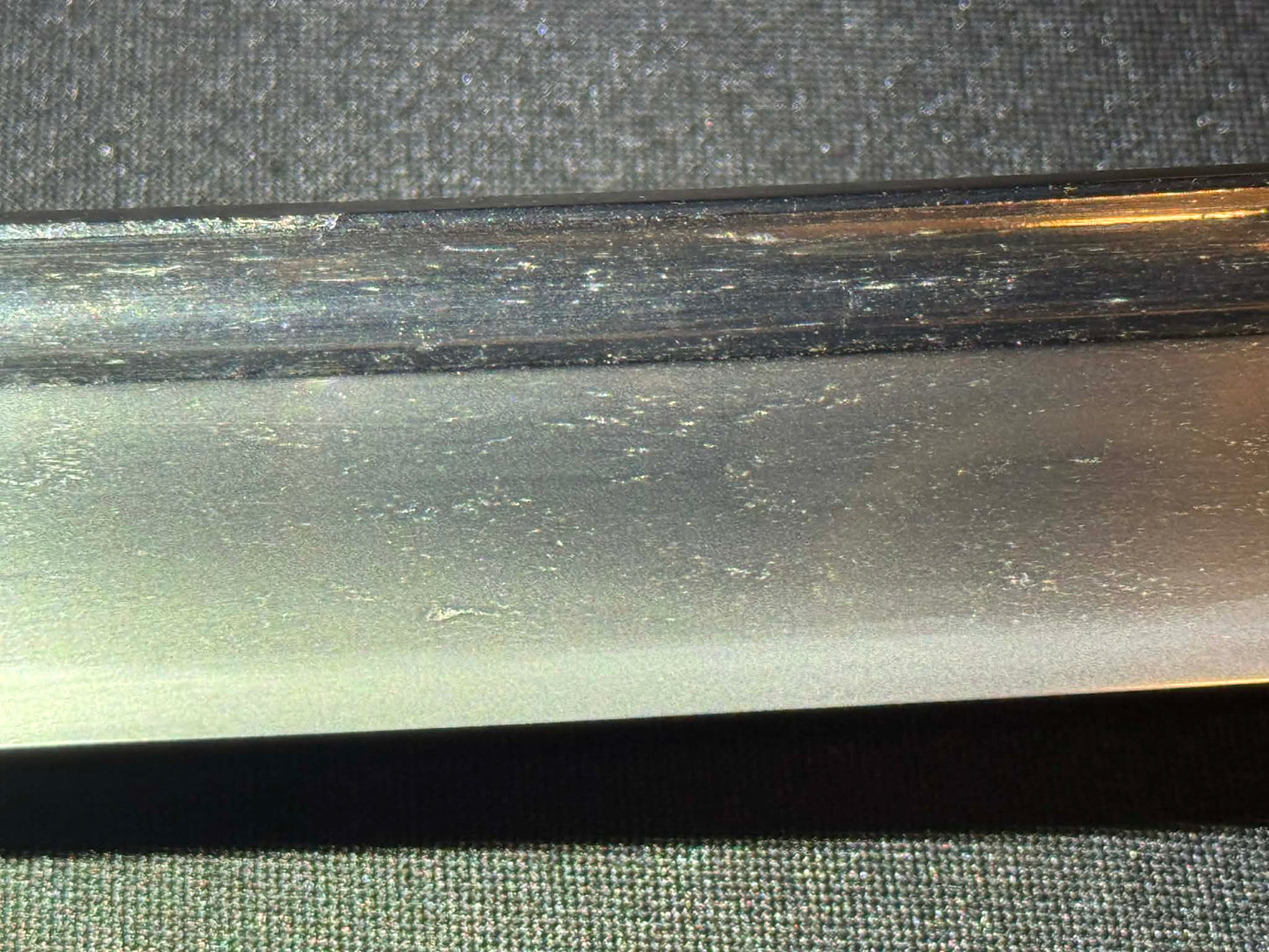 Antique Nihonto - Late Muromachi Katana in Shirasaya - Signed Tomotsugu, NBTHK attributed to Uda