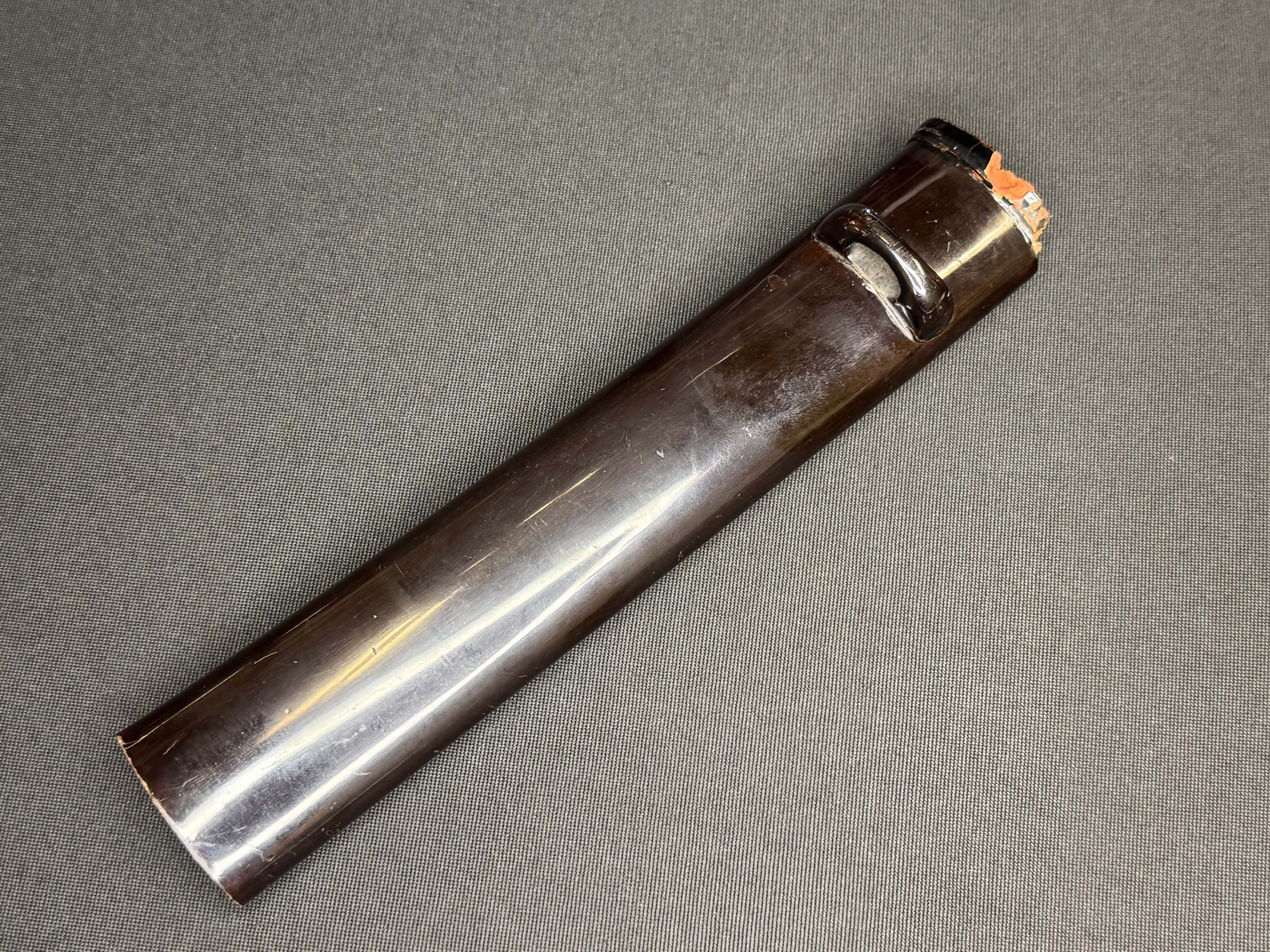 Antique Nihonto - Tanto with prominent jihada in Kaiken Koshirae