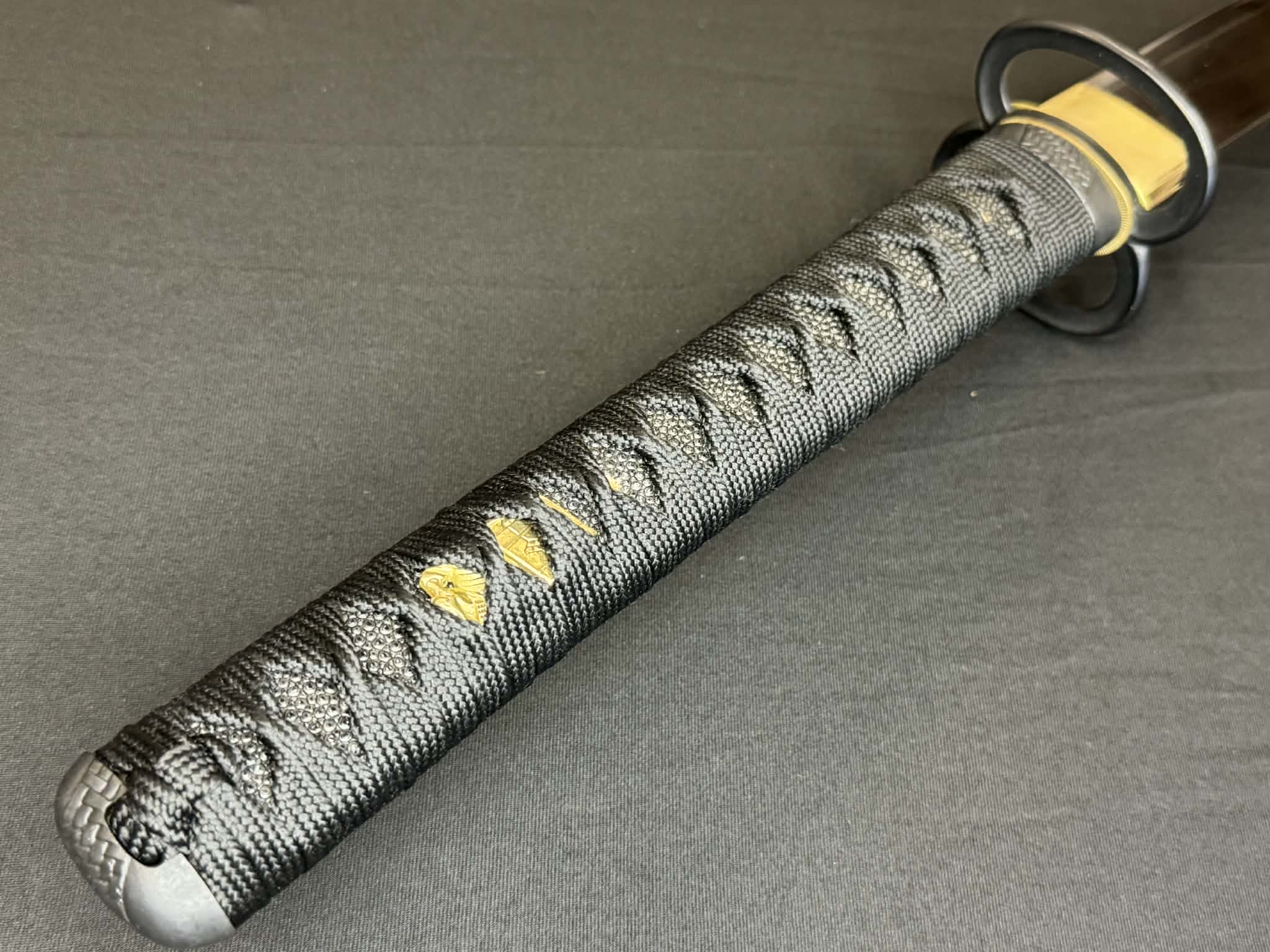 Legacy Blades Samgakdo -  Korean Mat Cutter - 1095 Clay Tempered Carbon Steel 40mm