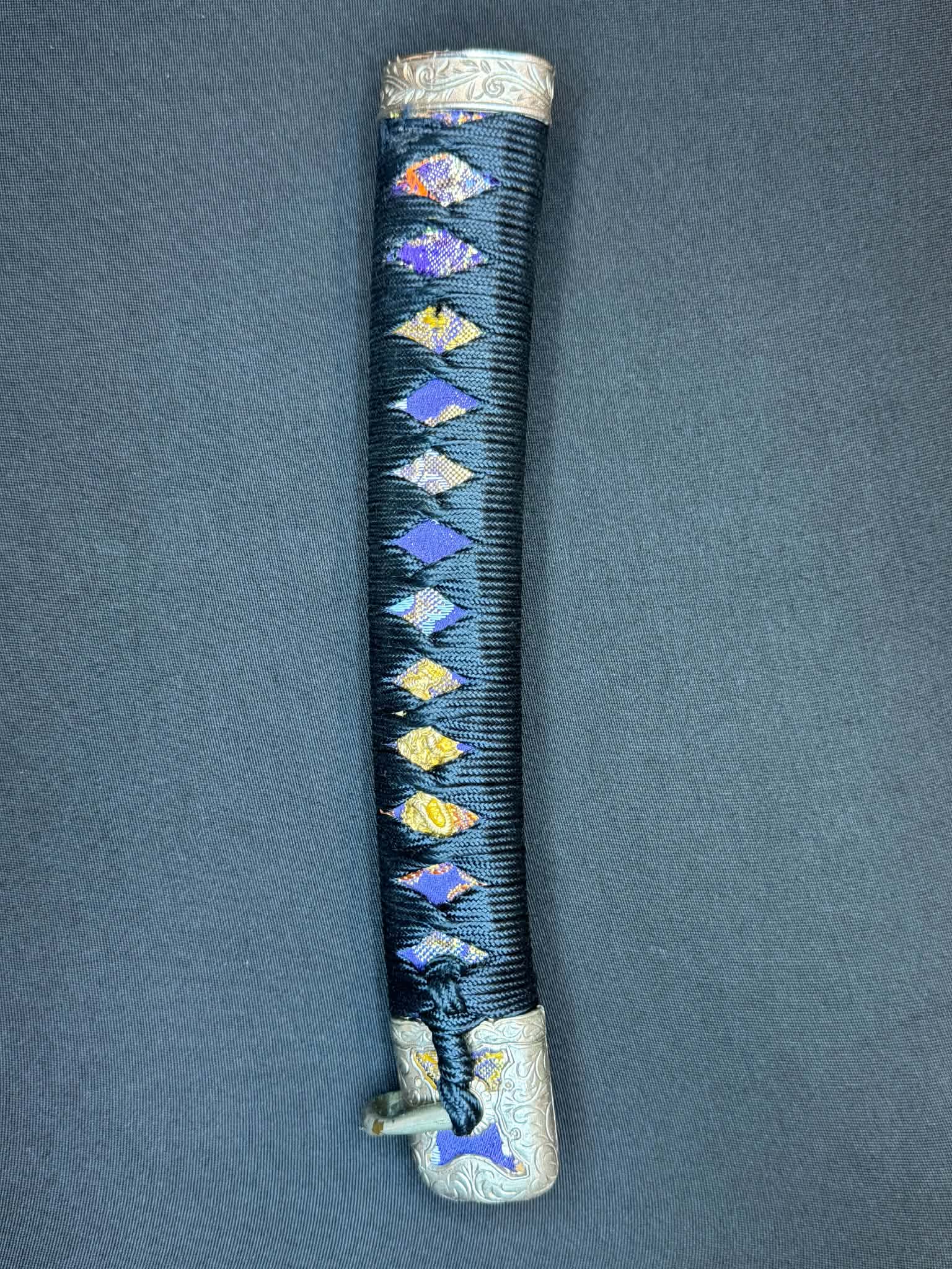 Antique Nihonto - Possible BATTLE DAMAGE Katana in Tachi Koshirae, signed Kunimune (unverified)
