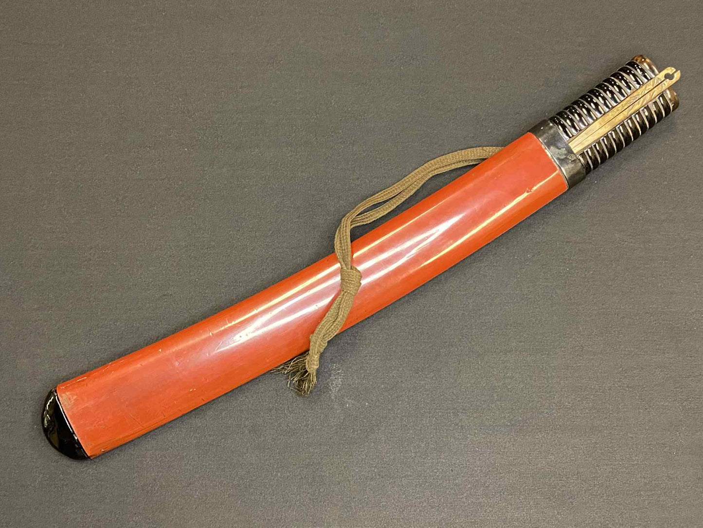 Antique Nihonto - Wide Wakizashi in Koshirae - partial signature, attributed to Owari Seki by NBTHK