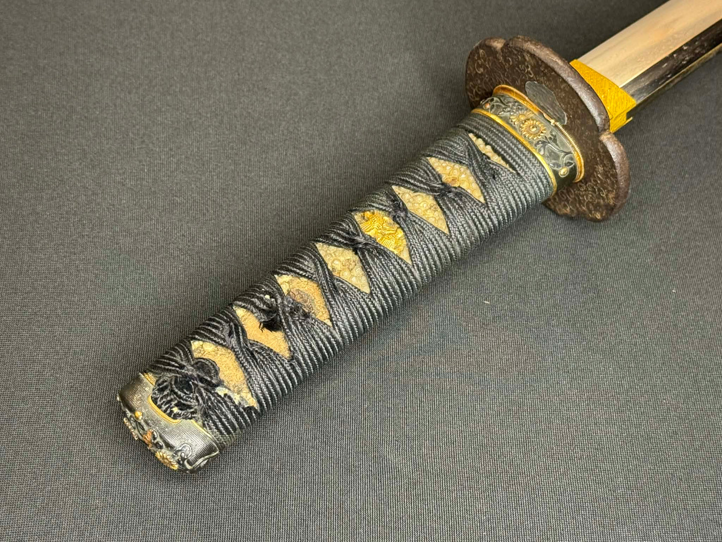 Antique Nihonto - Wakizashi in Koshirae, NBTHK attributed to Fujiwara Takada