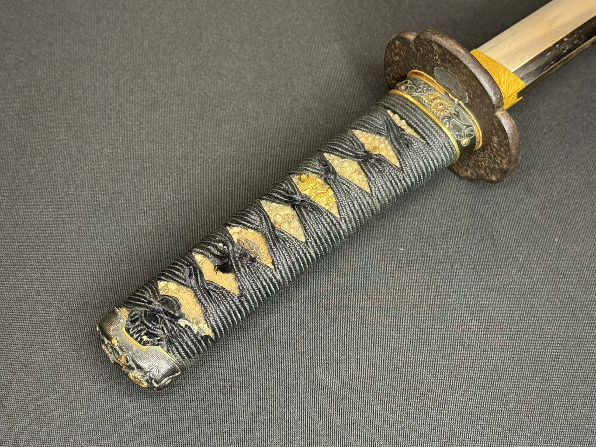 Antique Nihonto - Wakizashi in Koshirae, NBTHK attributed to Fujiwara Takada