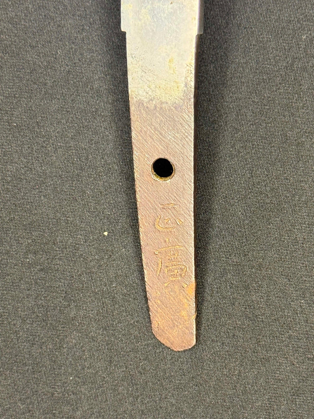 Antique Nihonto - Kanmuri Tanto in Koshirae, signed Hiromasa (not verified)