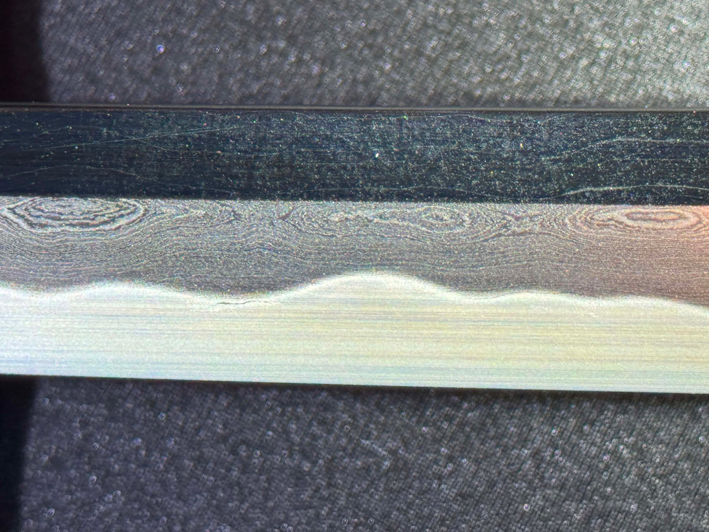 Masterwork Phoenix Armory Katana - Scarlet Vanguard Handachi Folded Steel