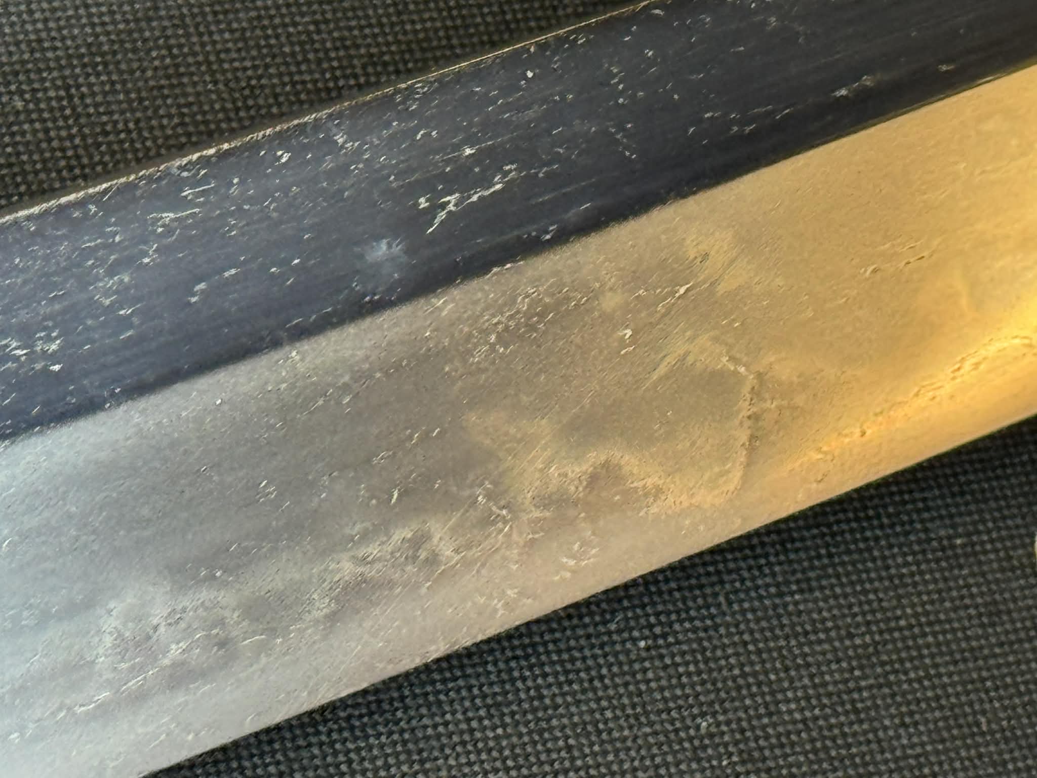 Antique Nihonto - Late Muromachi (450-500 years old) Nagamaki Naoshi Katana, signed Mitsunaga - NBTHK attributed to Mino Senjuin