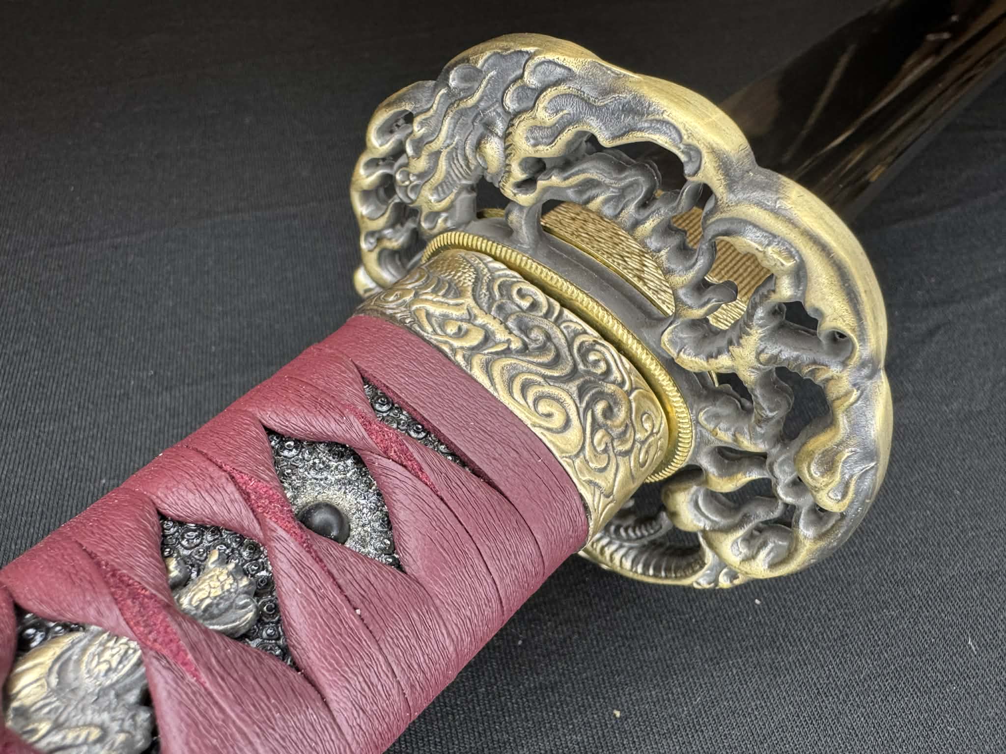 Cloudhammer Katana WITH BOHI - Dark Fire - 80crv2