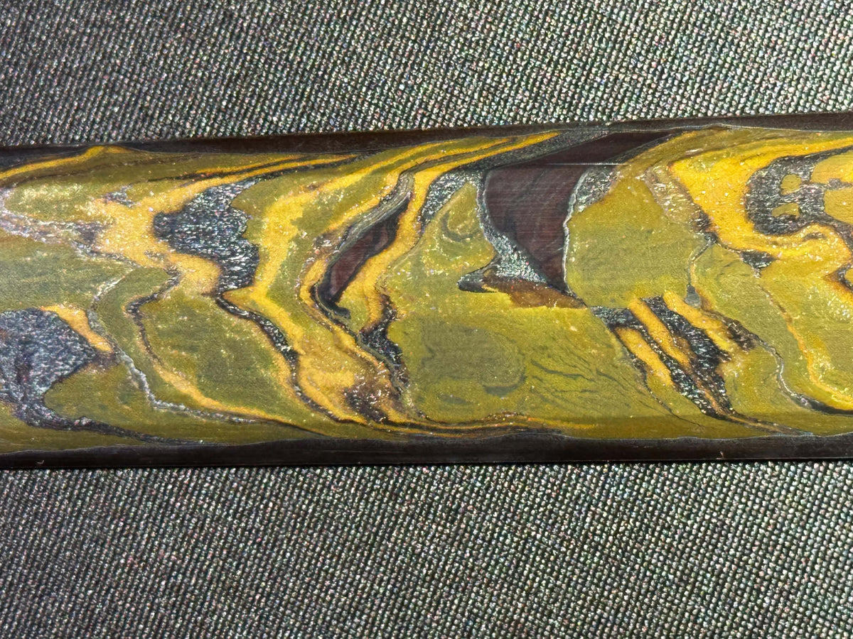 Cloudhammer Han Jian - Sokka 's Space Sword - Pattern Welded Meteorite Steel