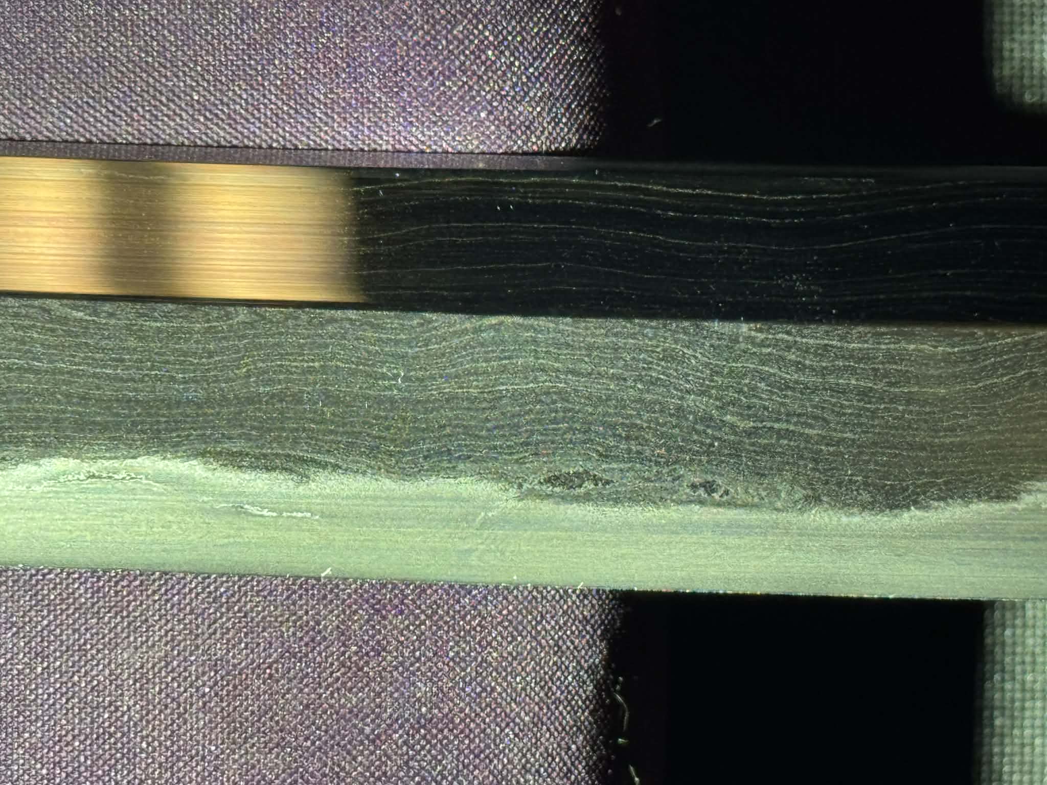 Masterwork Phoenix Armory Katana - Dark Vanguard Handachi Folded Steel