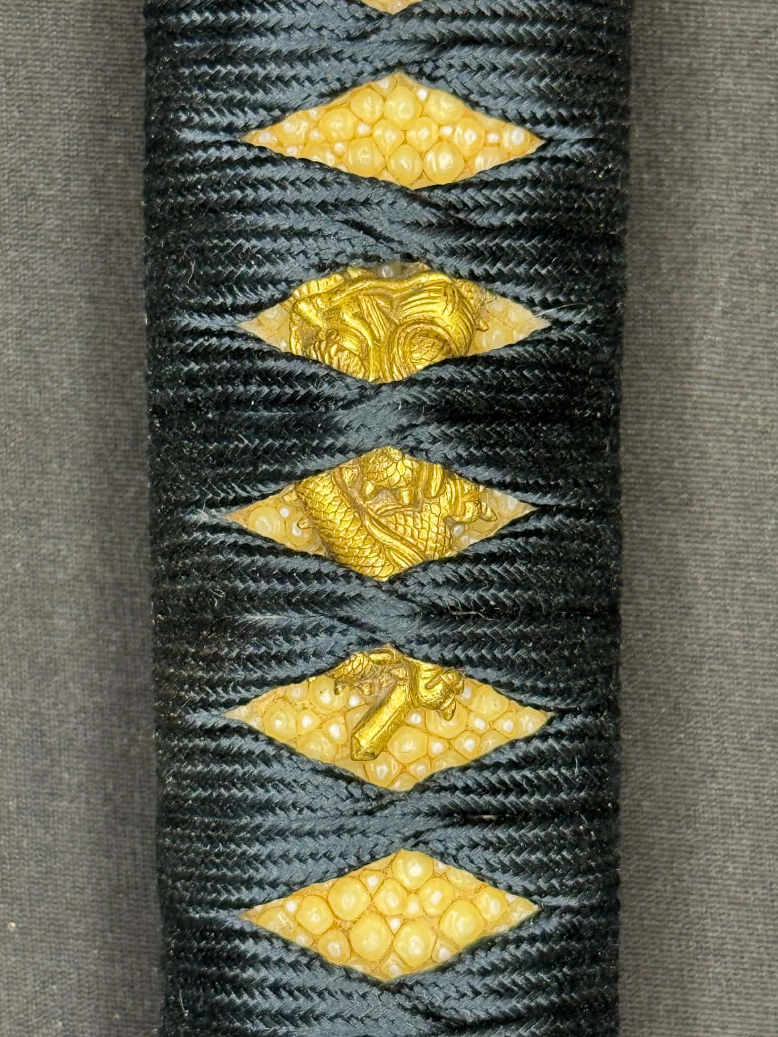 Antique Nihonto - Daishou Katana (NBTHK attributed to Fujiwara Takada) and Wakizashi (NBTHK attributed to Echizen Seki) in Handachi Koshirae