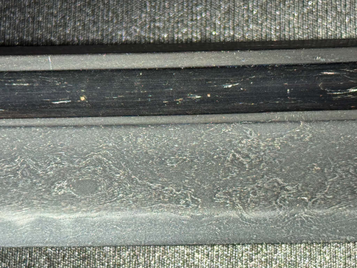 Antique Nihonto - Early Nanbokucho (about 700 years old) Wakizashi in Shirasaya, Tanobe Sayagaki attributed to Shikkake